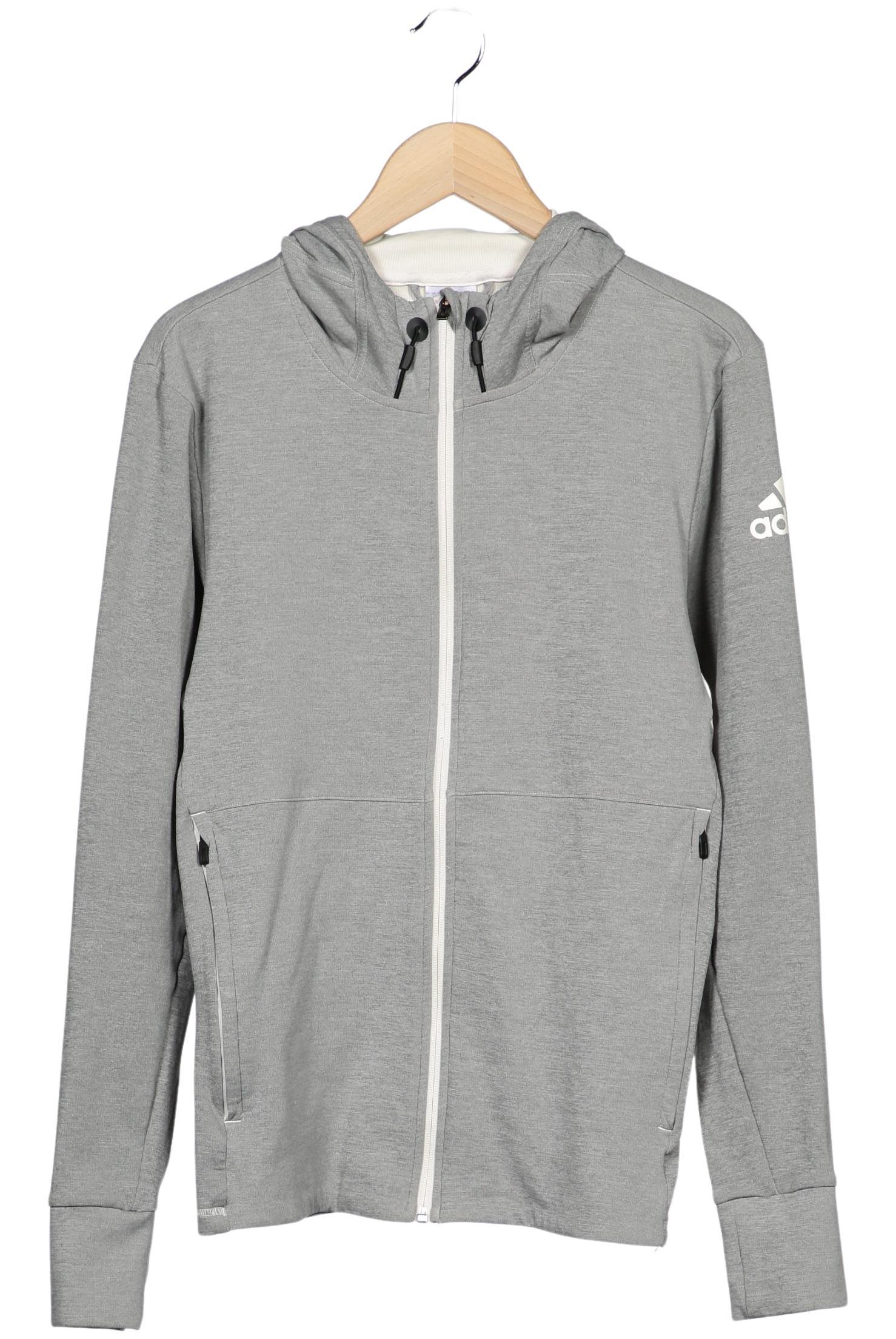 

adidas Herren Kapuzenpullover, grau, Gr. 46