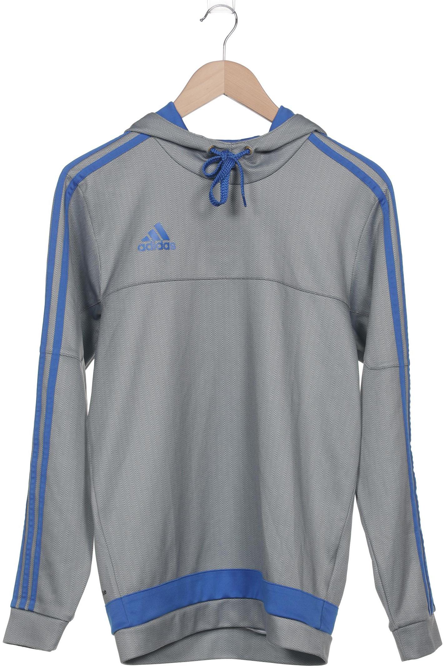 

adidas Herren Kapuzenpullover, grau, Gr. 46