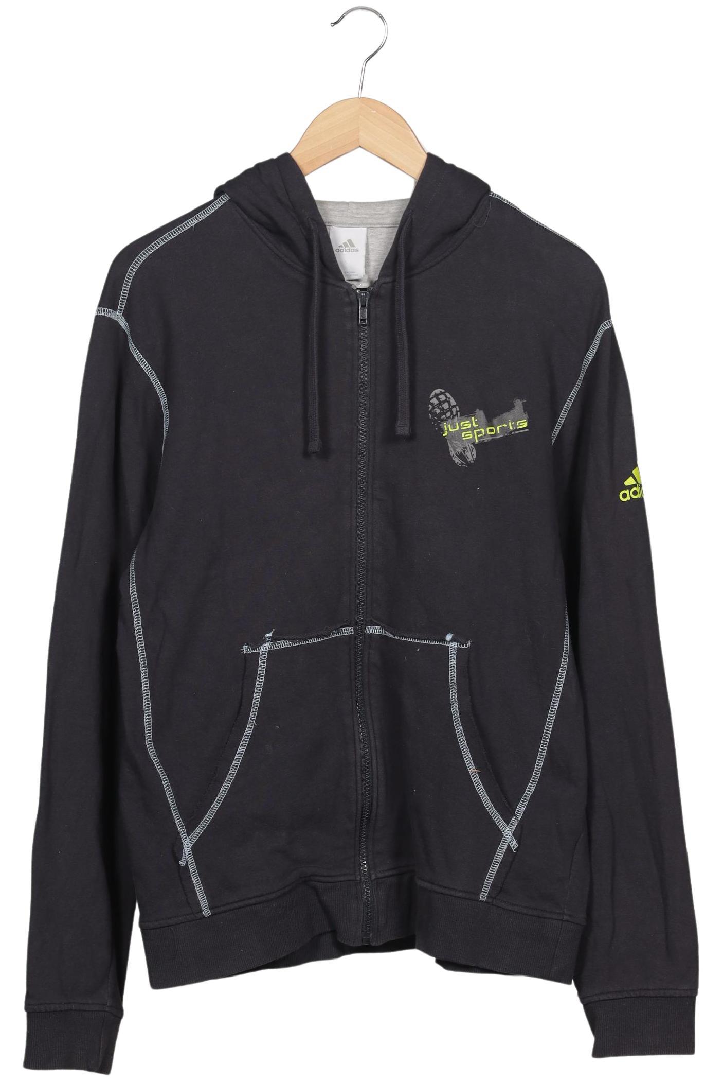 

adidas Herren Kapuzenpullover, grau, Gr. 52