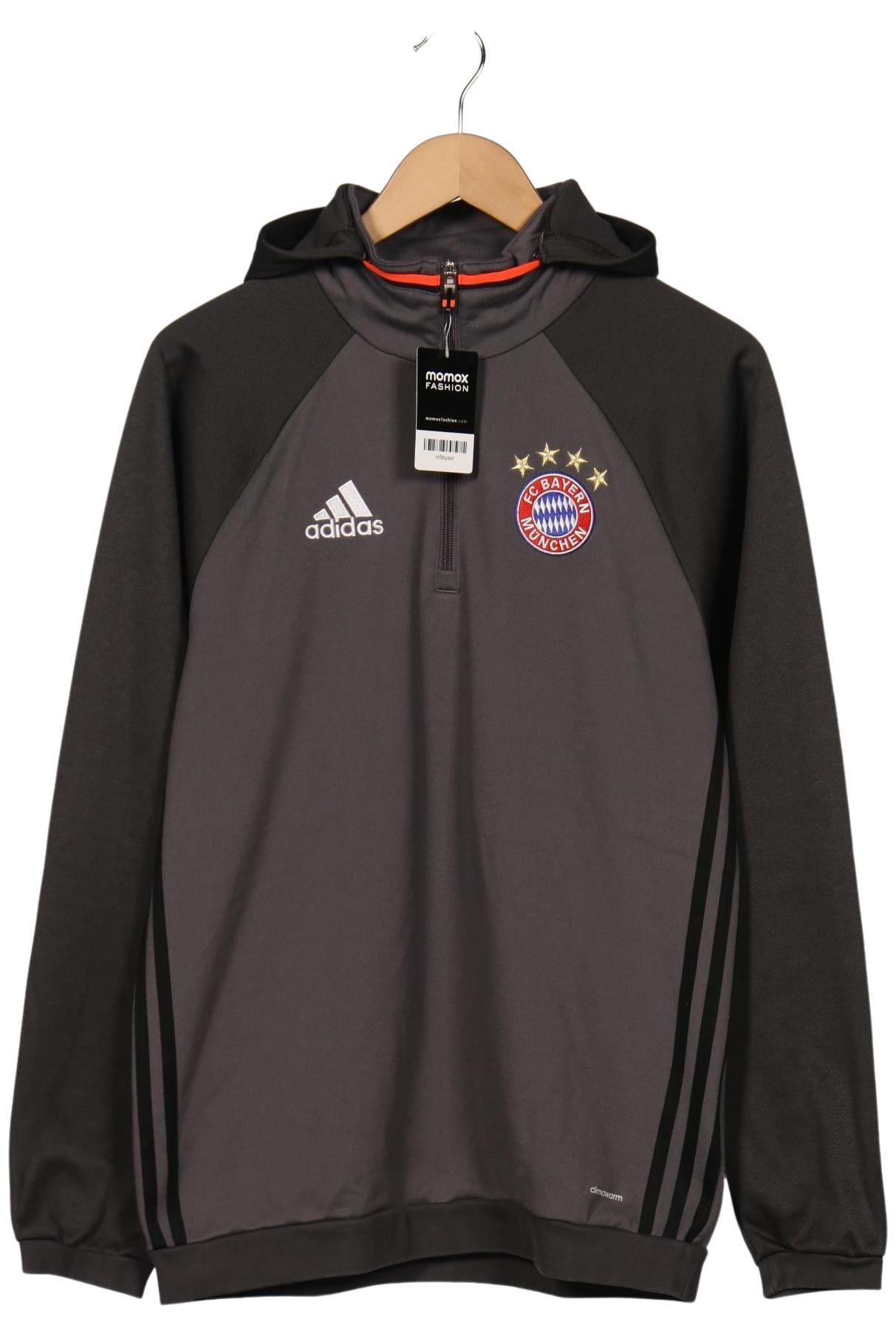 

adidas Herren Kapuzenpullover, grau, Gr. 48