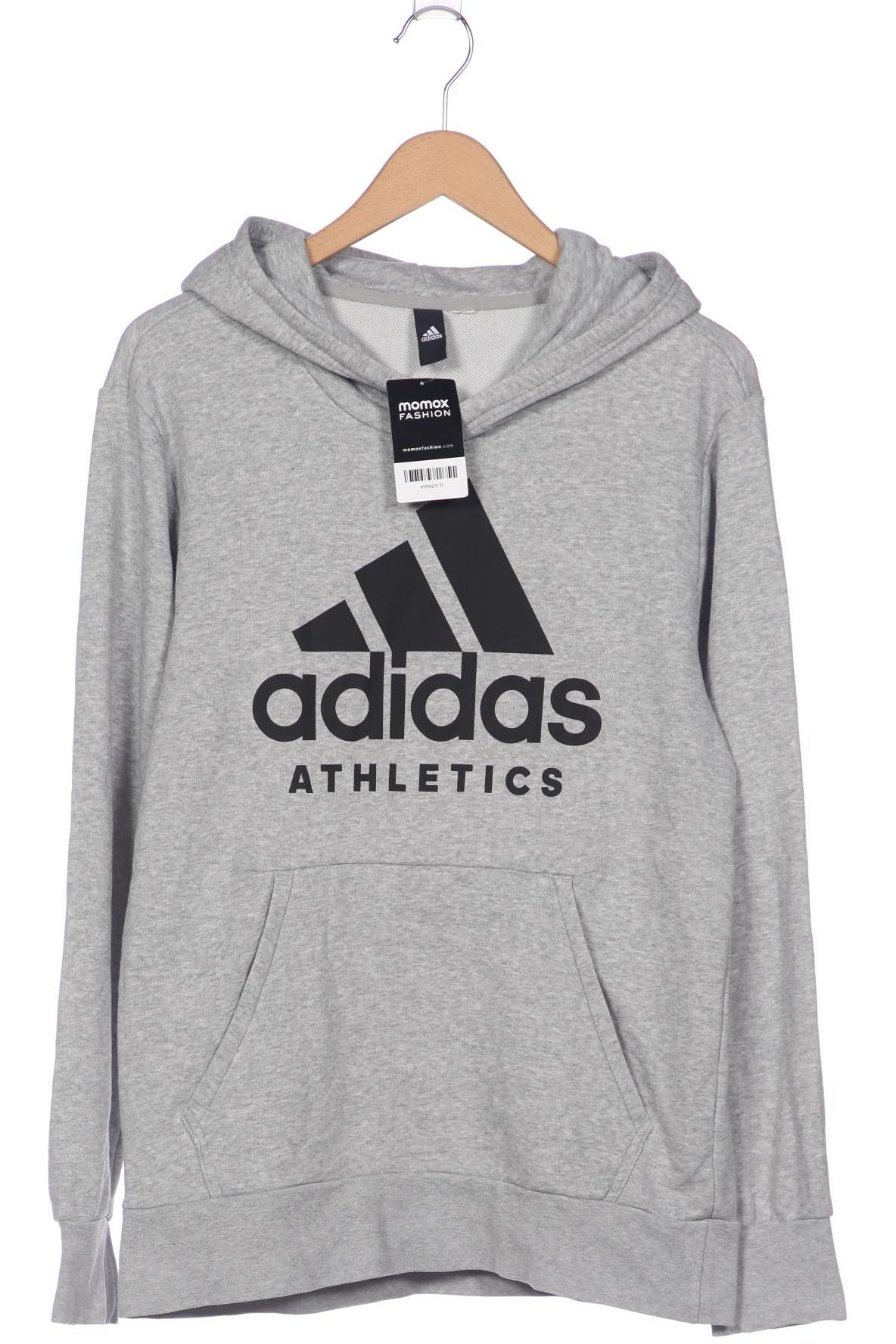 

adidas Herren Kapuzenpullover, grau, Gr. 48