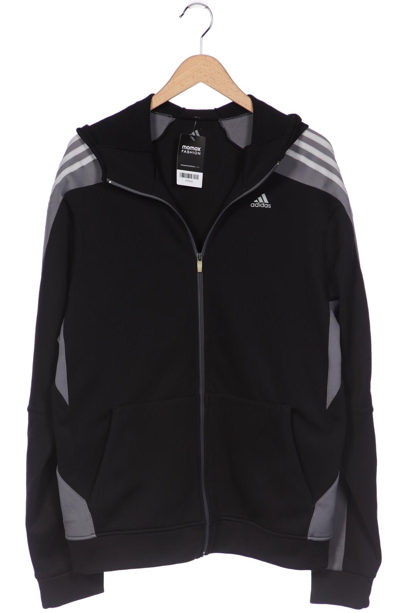 

adidas Herren Kapuzenpullover, schwarz, Gr. 54