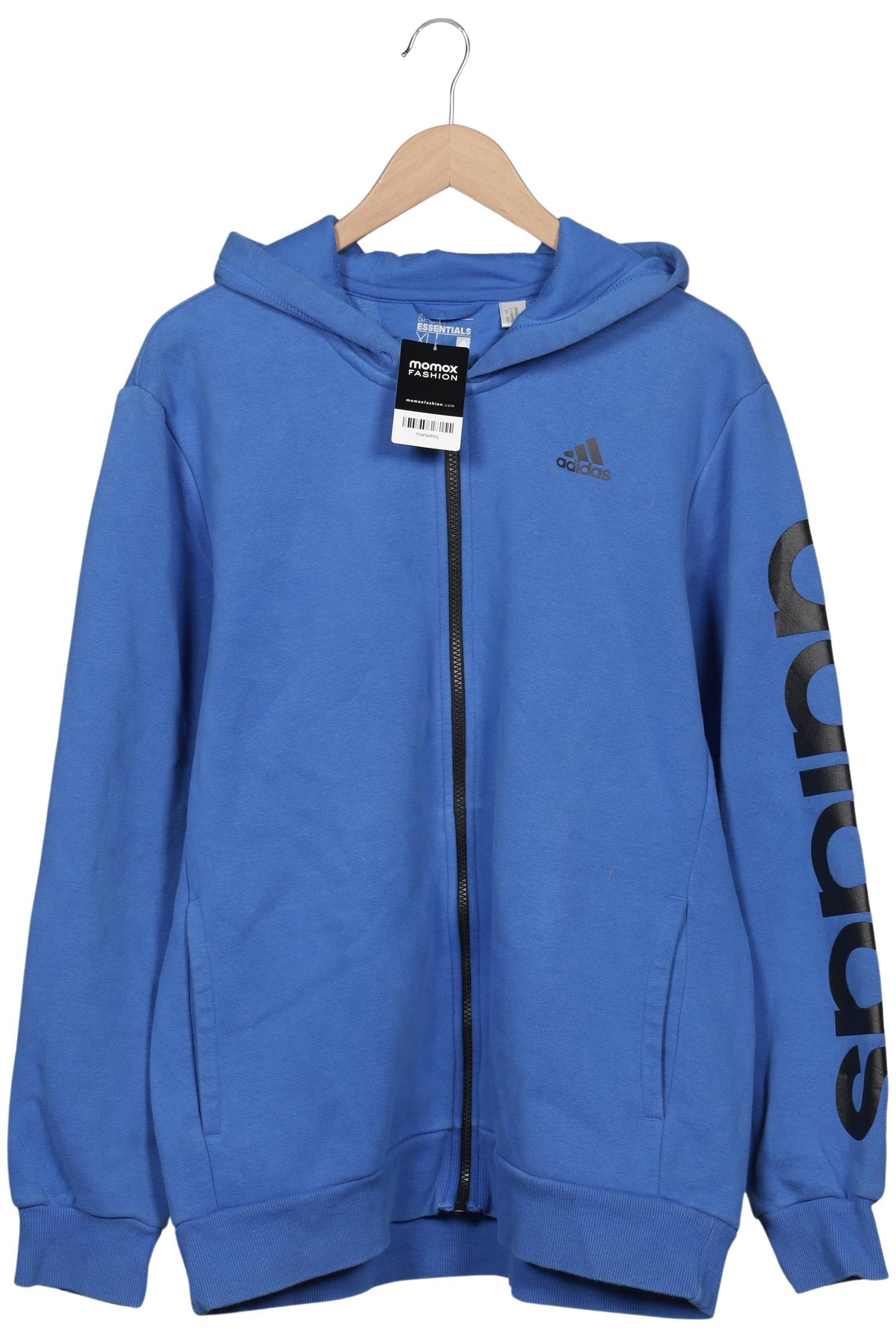 

adidas Herren Kapuzenpullover, blau, Gr. 54