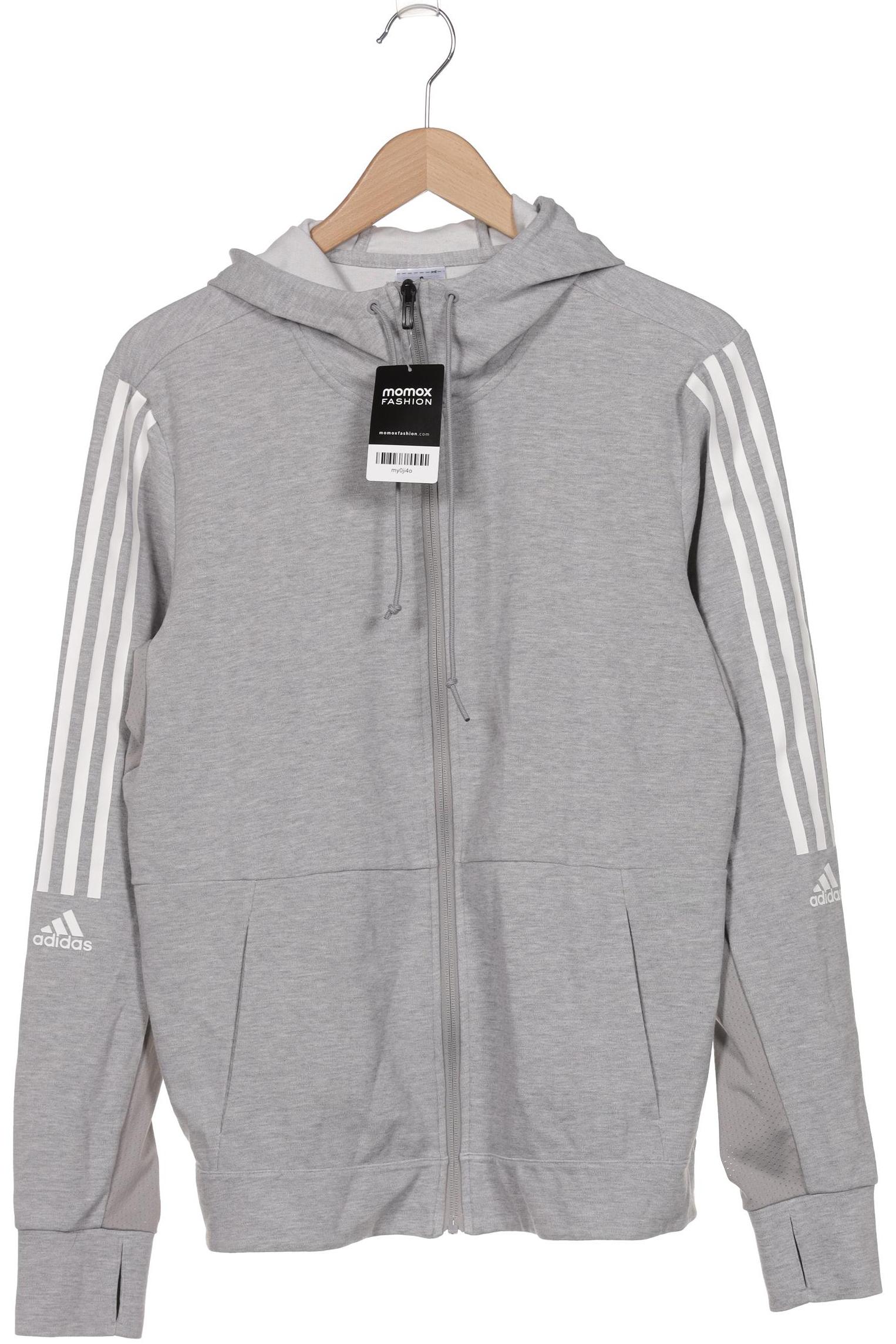 

adidas Herren Kapuzenpullover, grau, Gr. 52