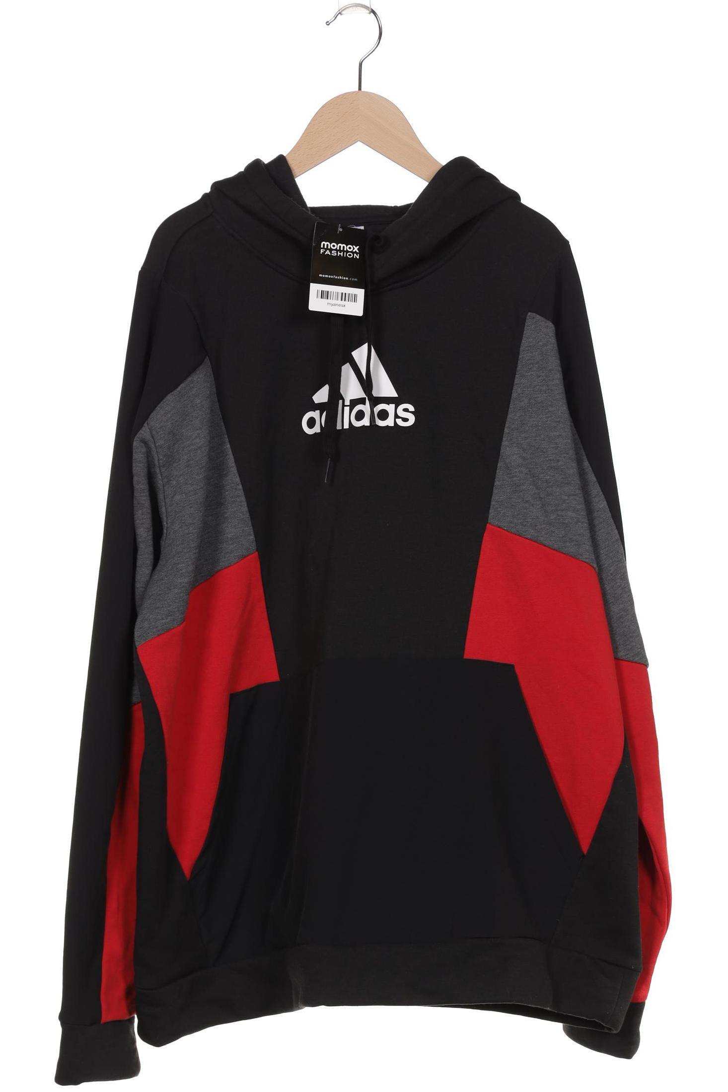 

adidas Herren Kapuzenpullover, schwarz, Gr. 54