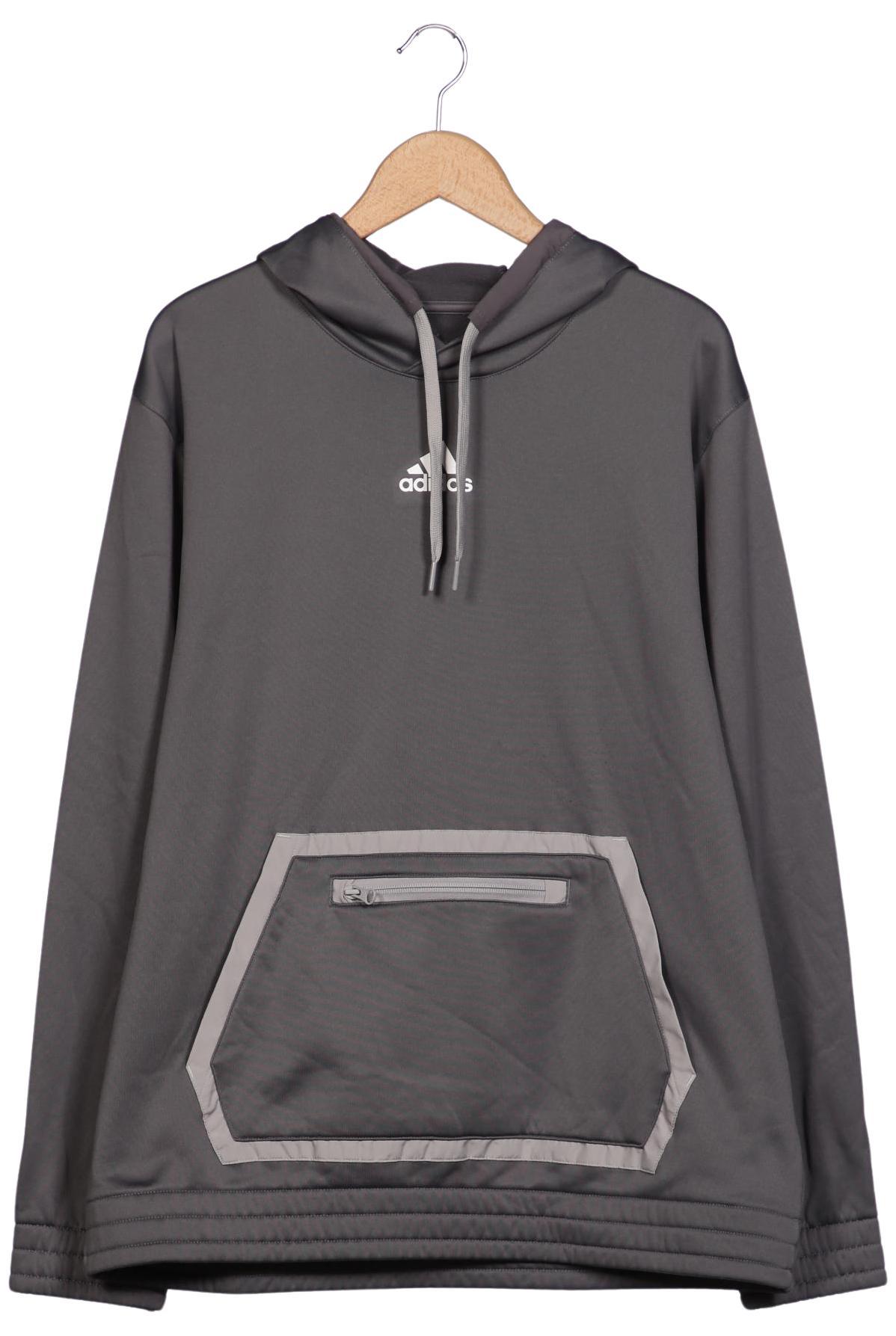 

adidas Herren Kapuzenpullover, grau, Gr. 52