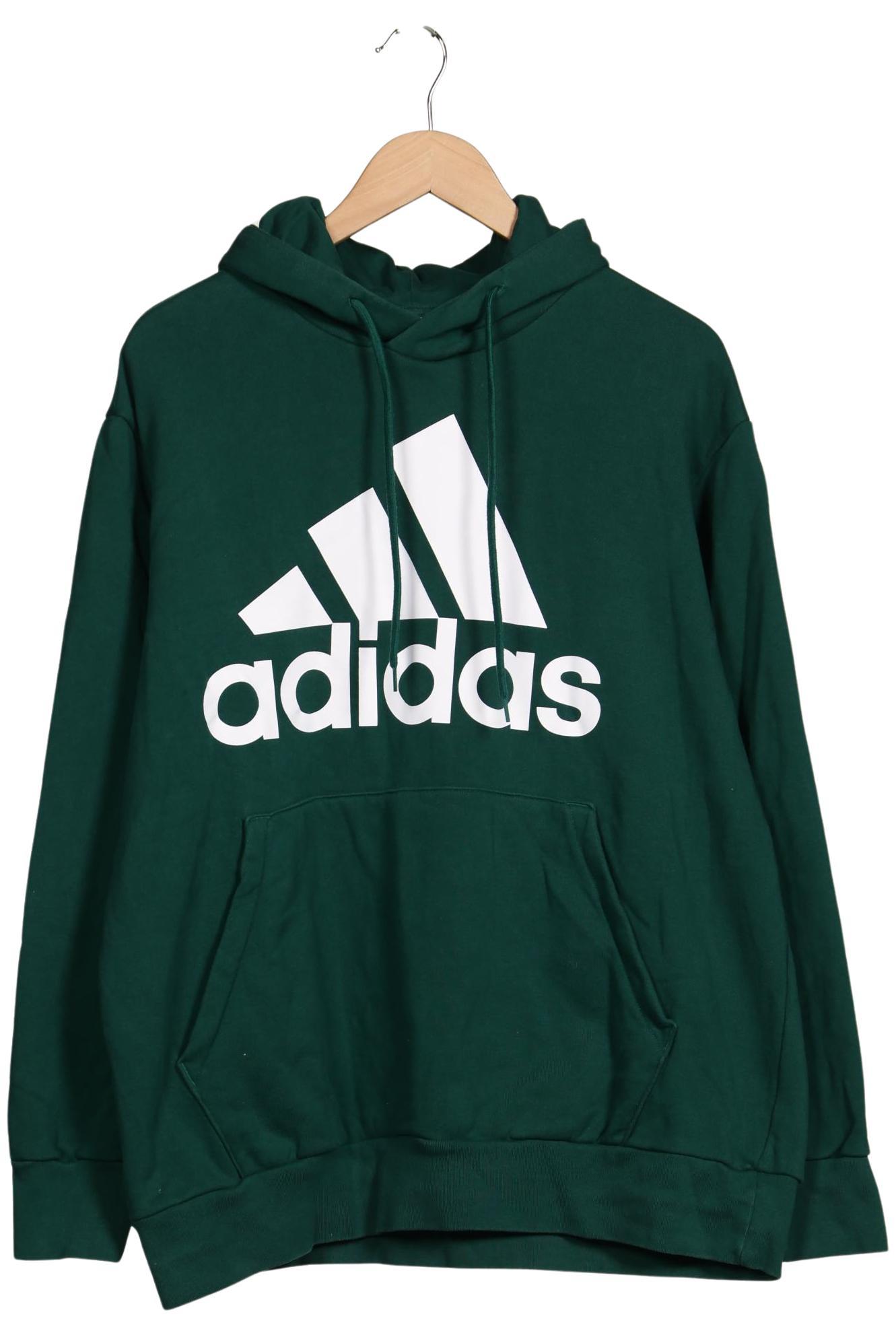 

adidas Herren Kapuzenpullover, grün, Gr. 54