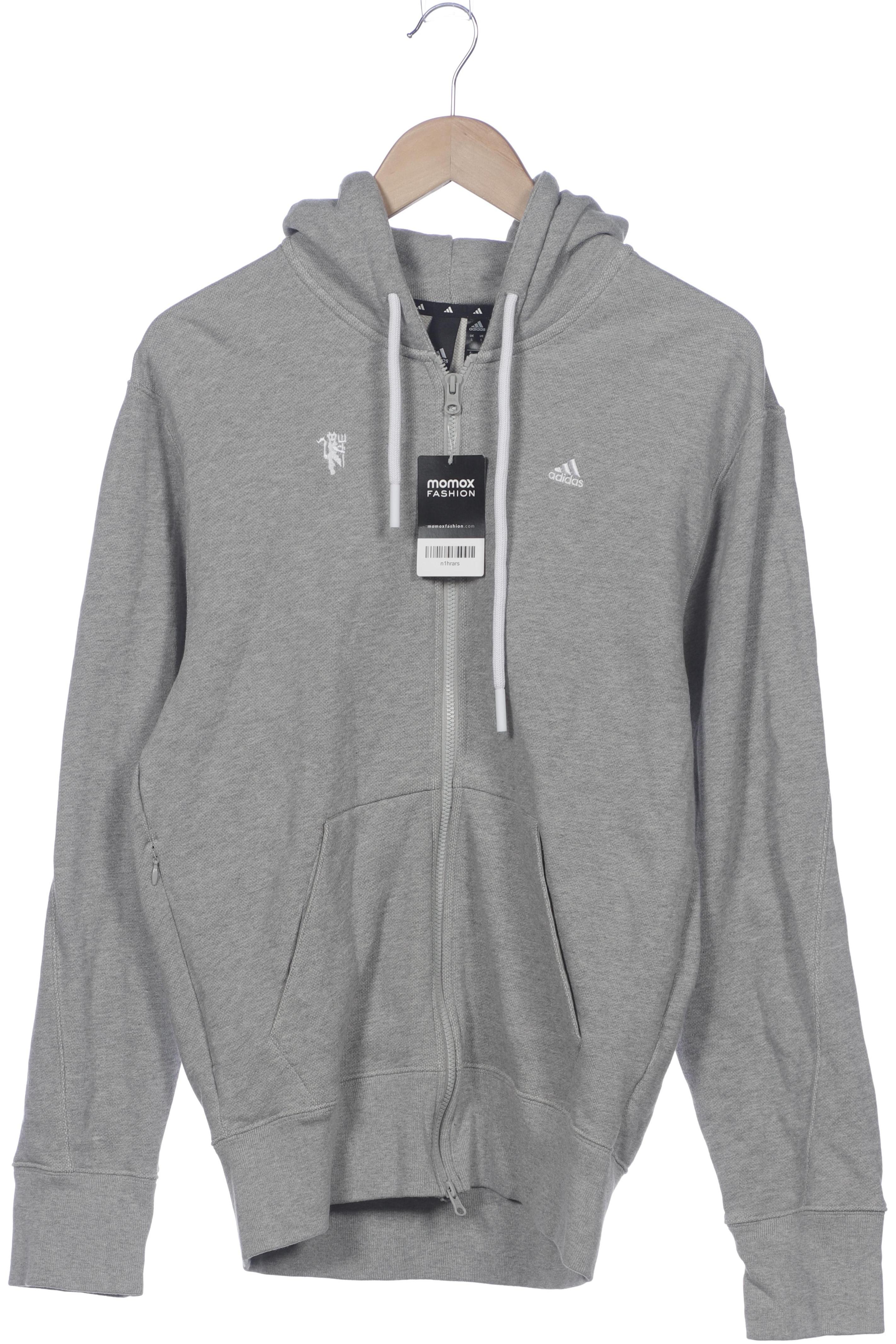 

adidas Herren Kapuzenpullover, grau, Gr. 46