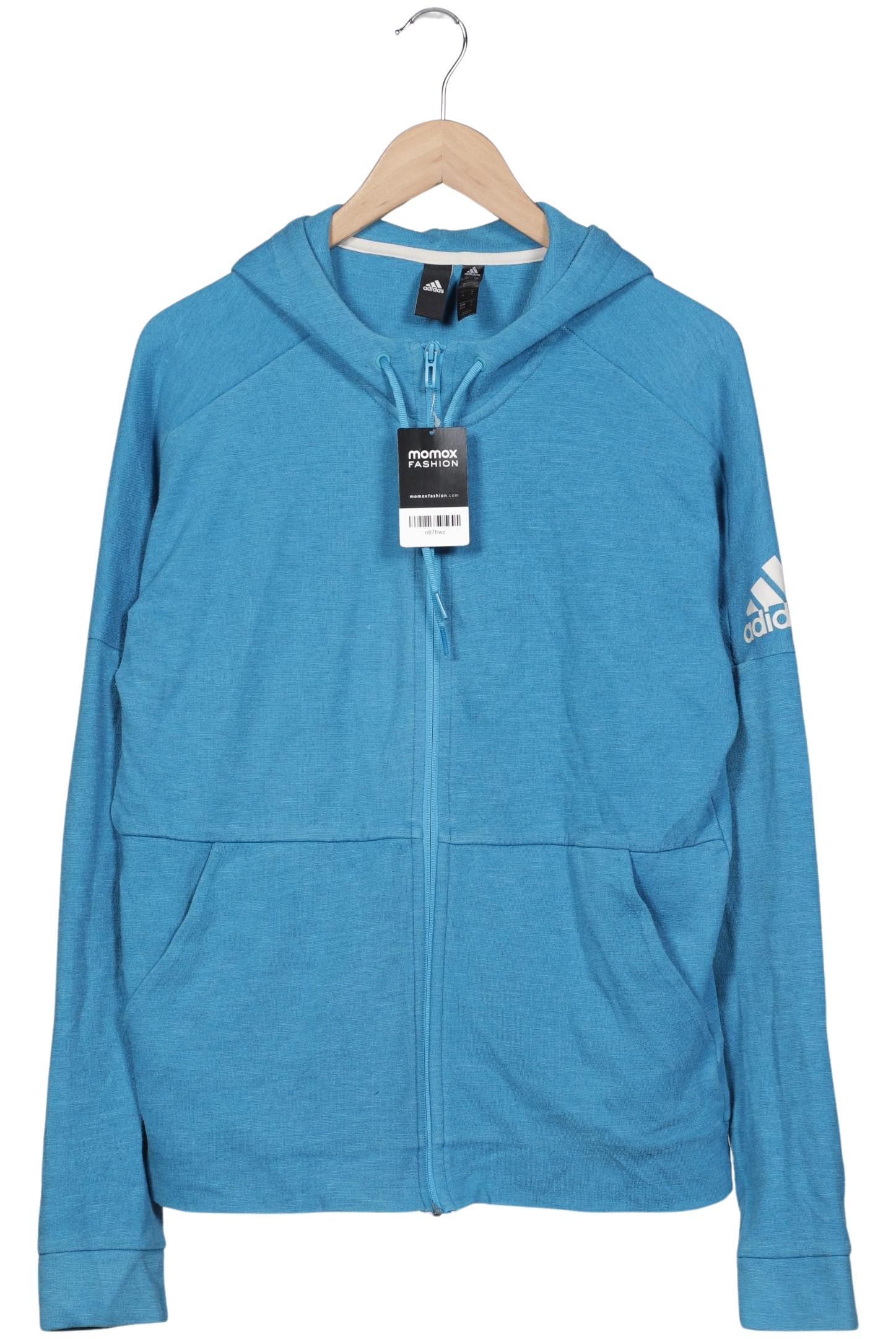 

adidas Herren Kapuzenpullover, blau, Gr. 48