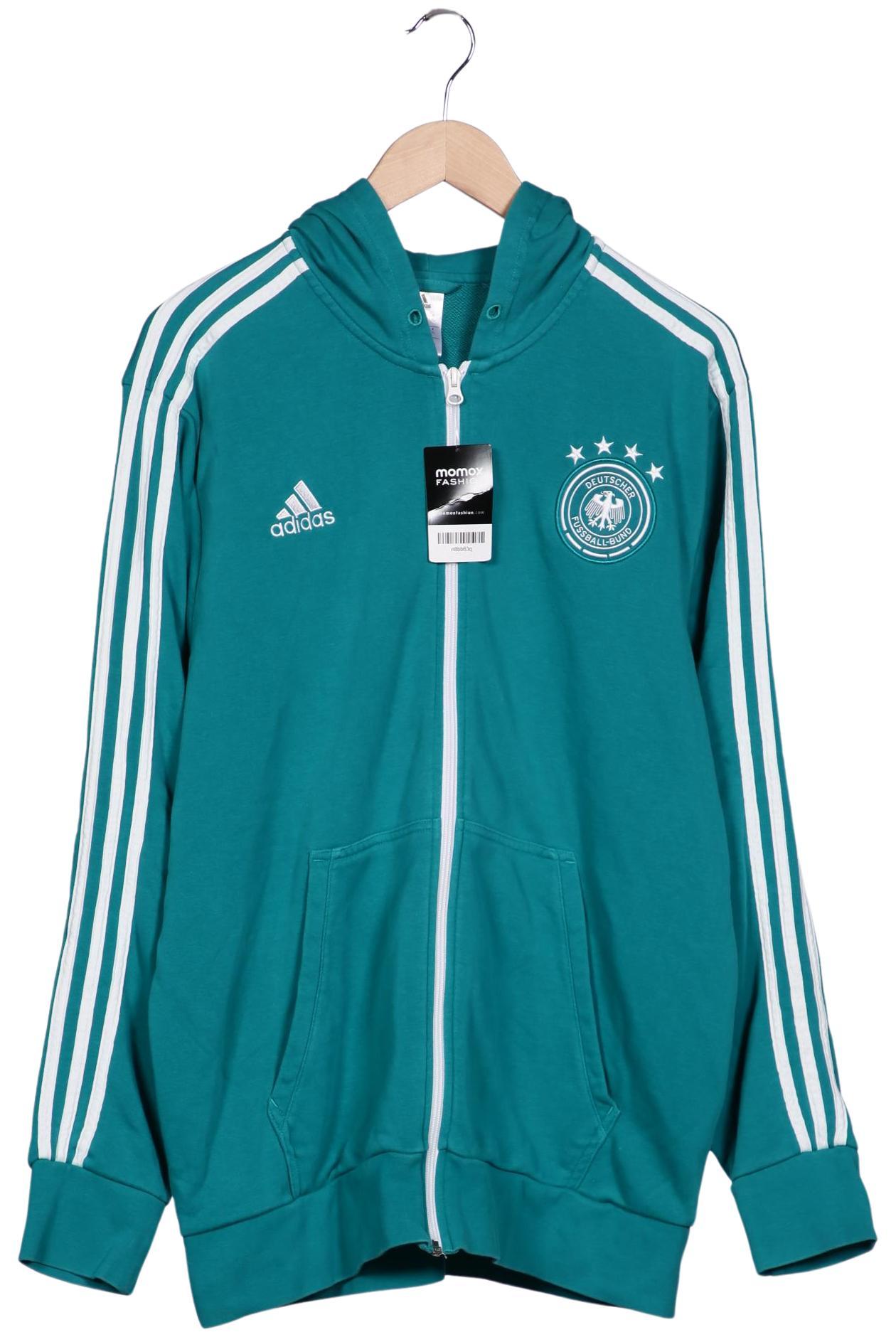 

adidas Herren Kapuzenpullover, türkis, Gr. 54