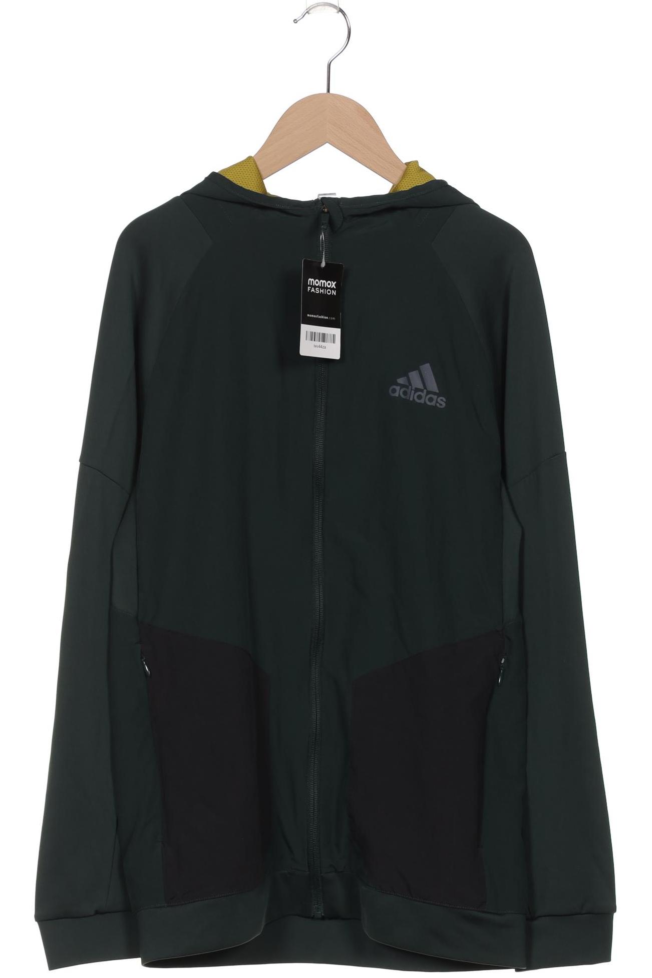 

adidas Herren Kapuzenpullover, grün, Gr. 46