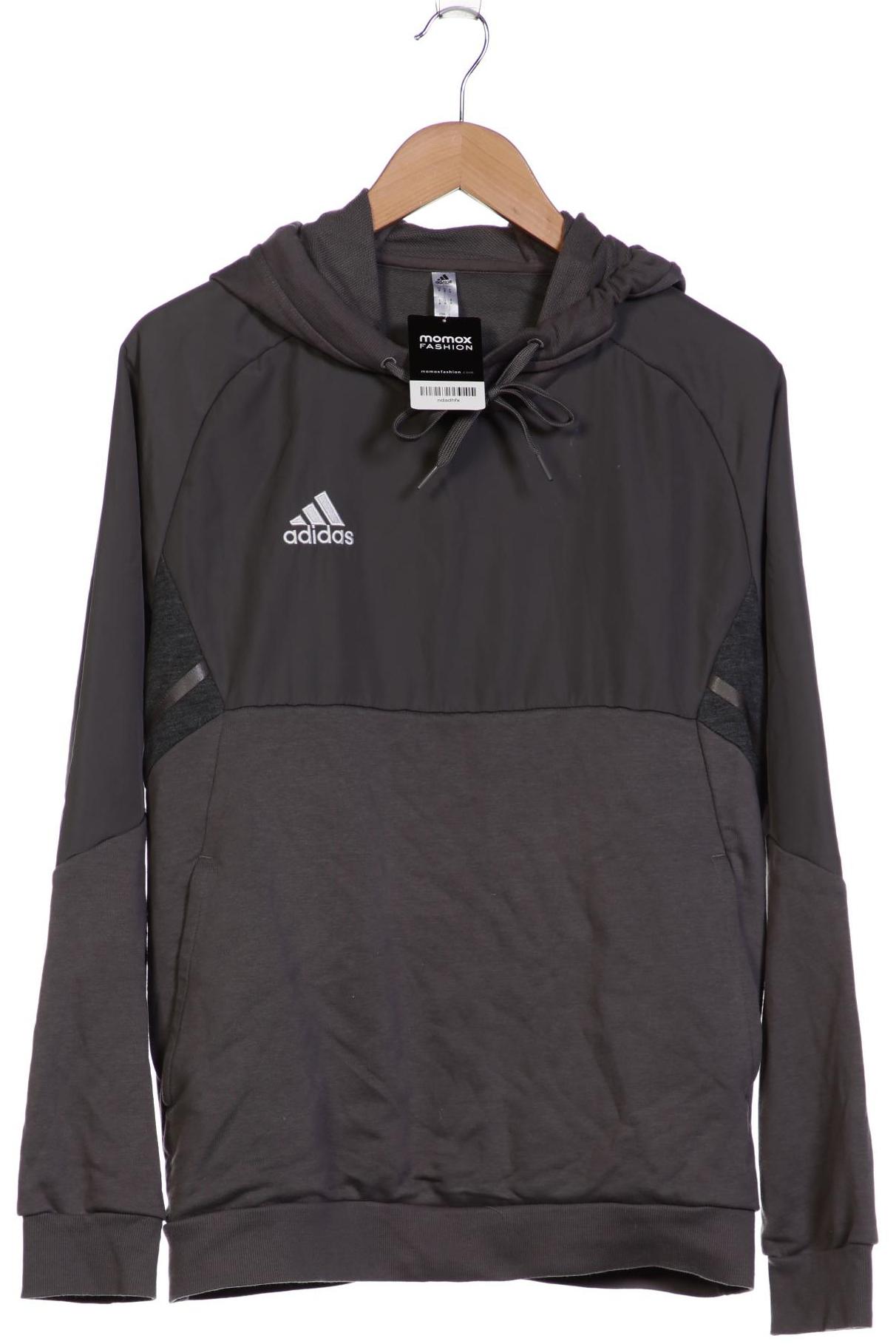 

adidas Herren Kapuzenpullover, grau, Gr. 48