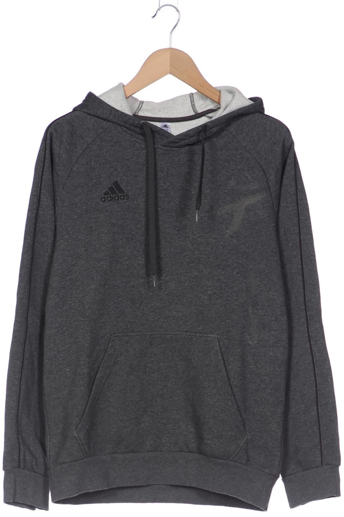 

adidas Herren Kapuzenpullover, grau, Gr. 48