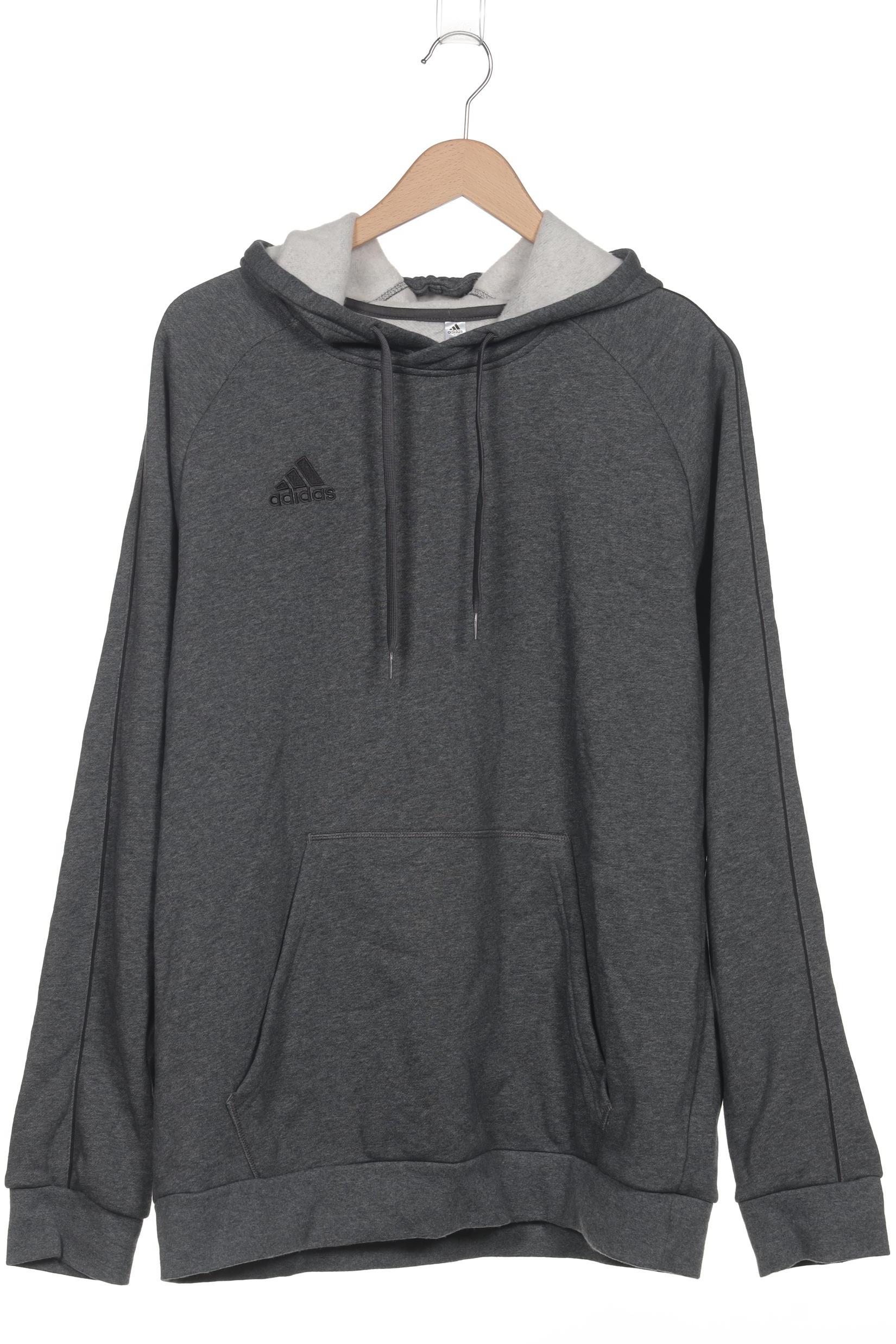 

adidas Herren Kapuzenpullover, grau, Gr. 54