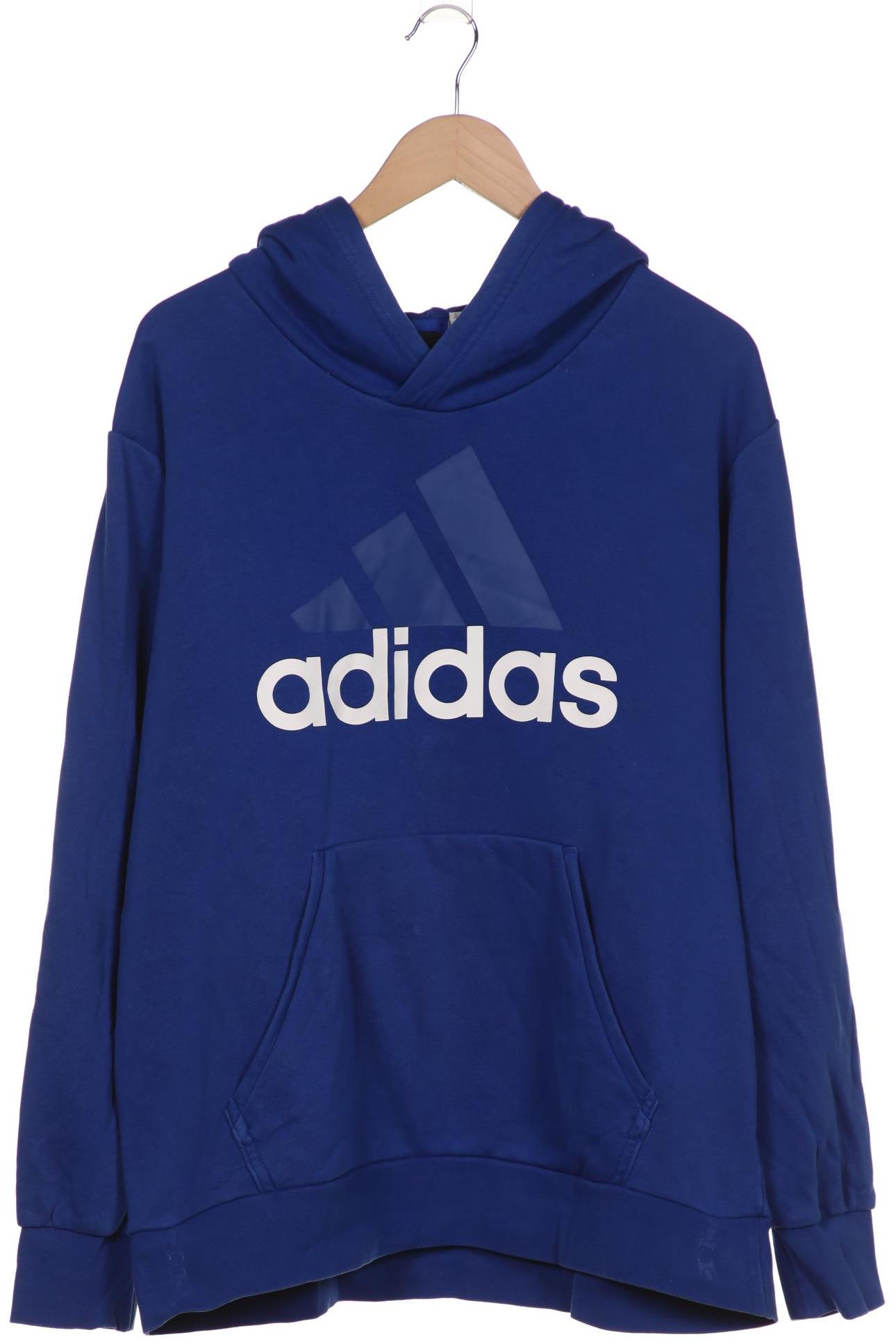 

adidas Herren Kapuzenpullover, blau, Gr. 54