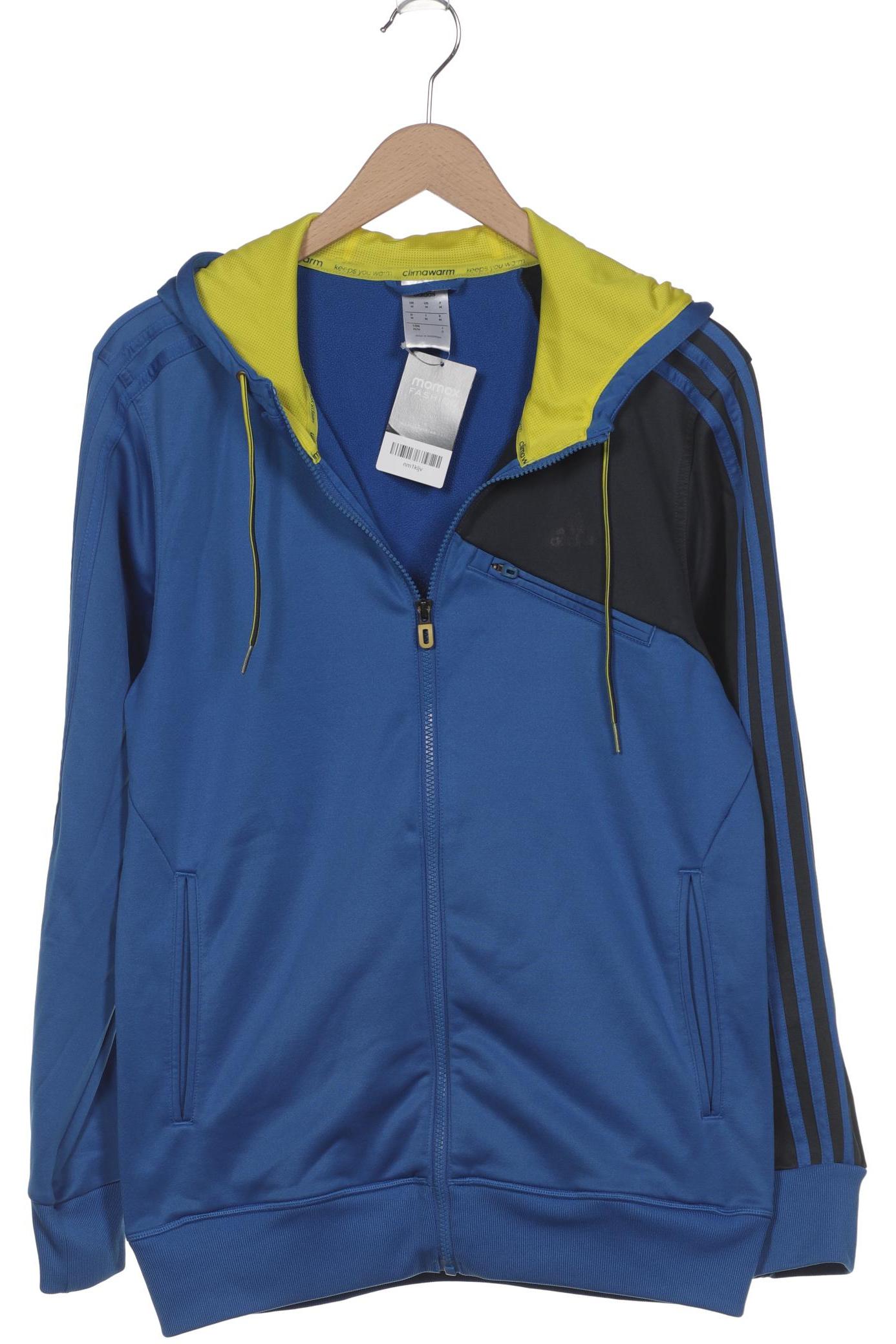 

adidas Herren Kapuzenpullover, blau, Gr. 48