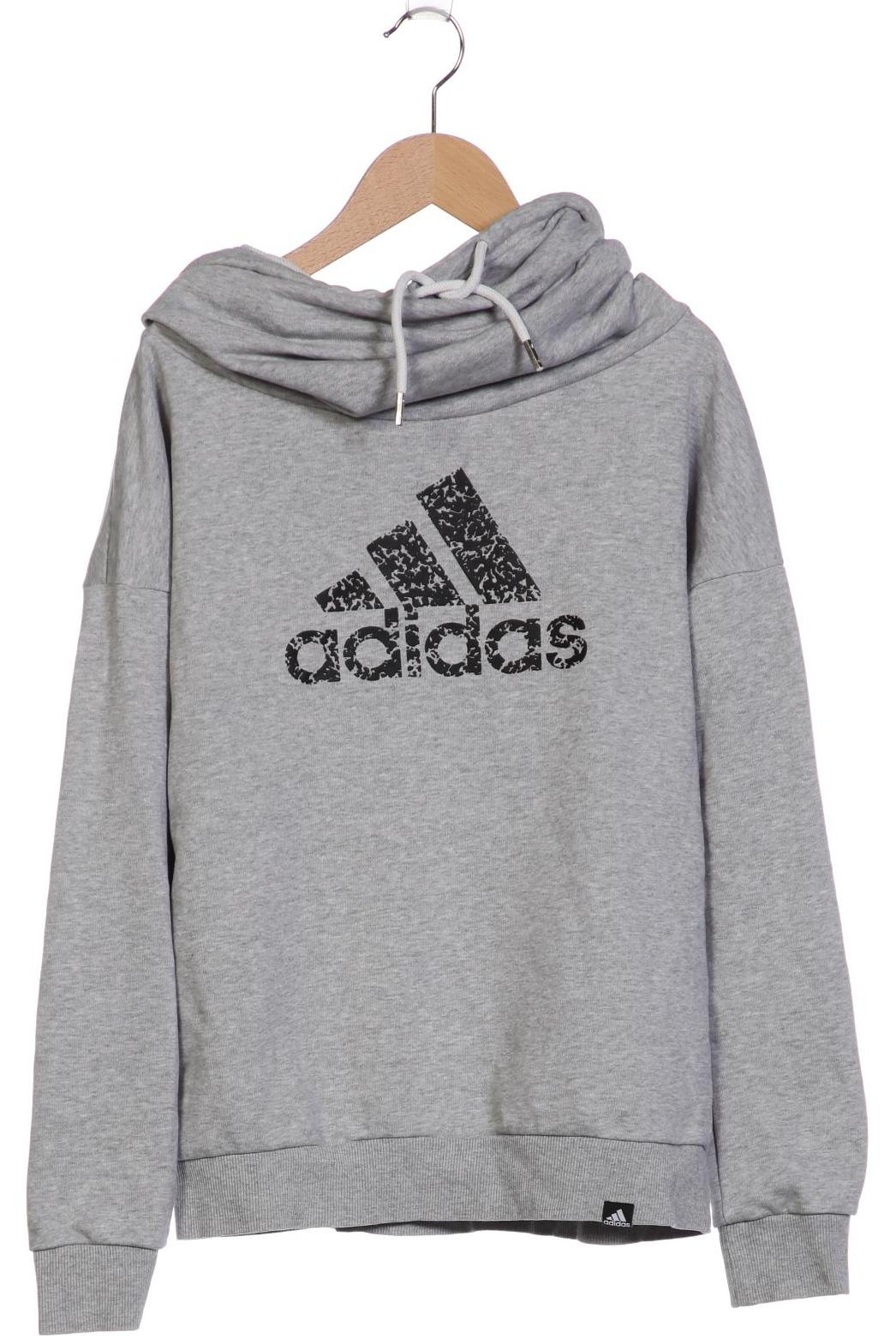 

adidas Herren Kapuzenpullover, grau, Gr. 46