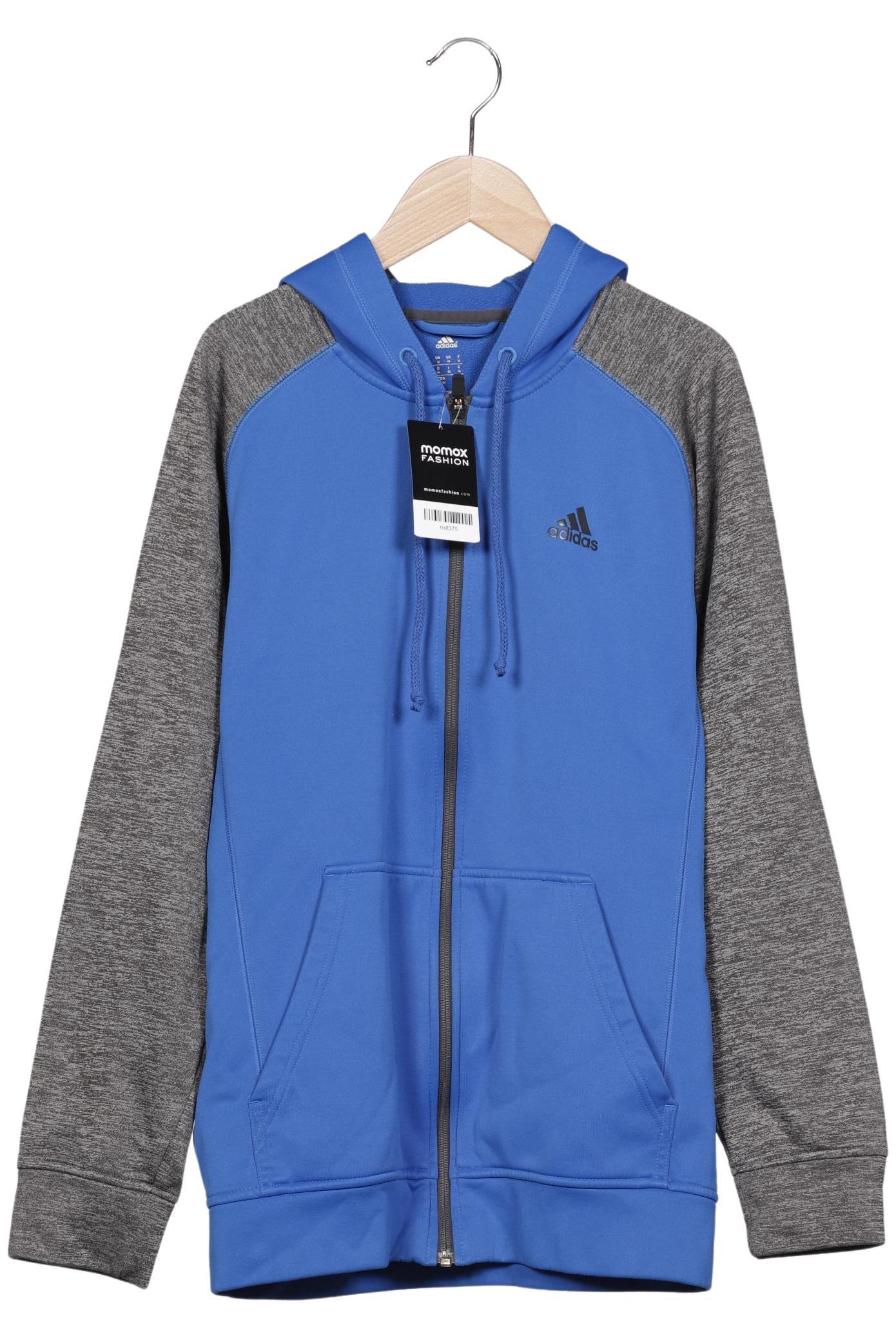 

adidas Herren Kapuzenpullover, blau, Gr. 48