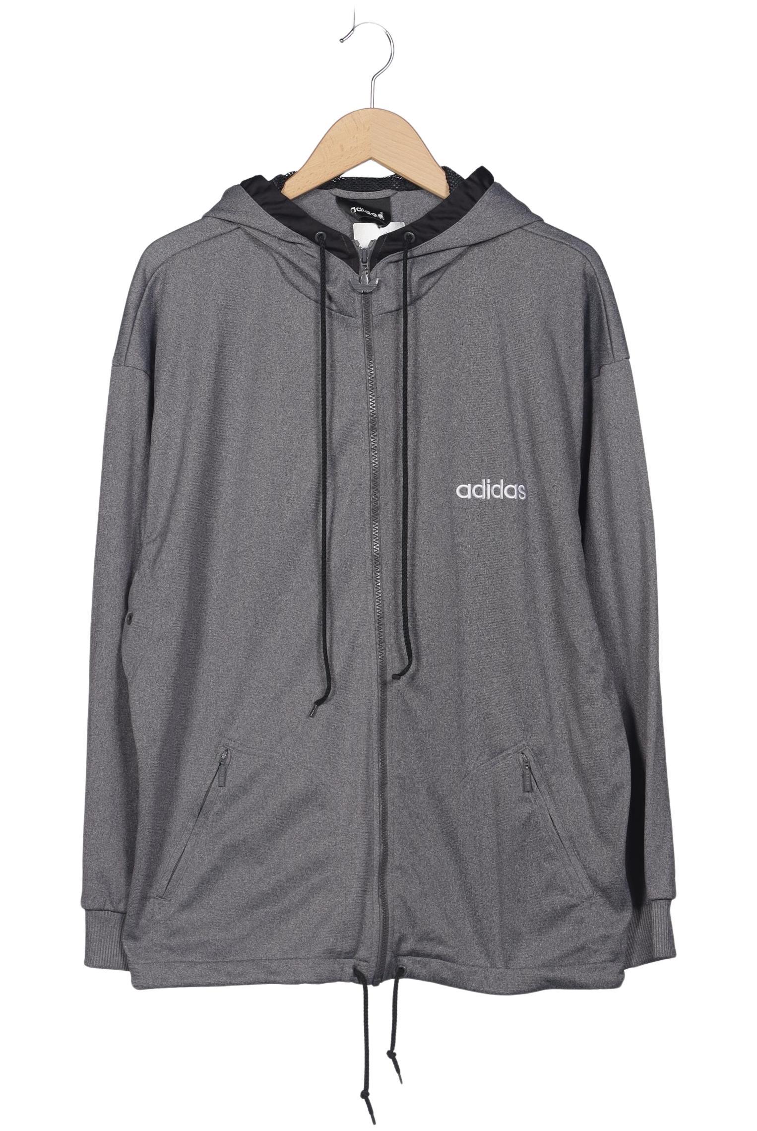 

adidas Herren Kapuzenpullover, grau, Gr. 52