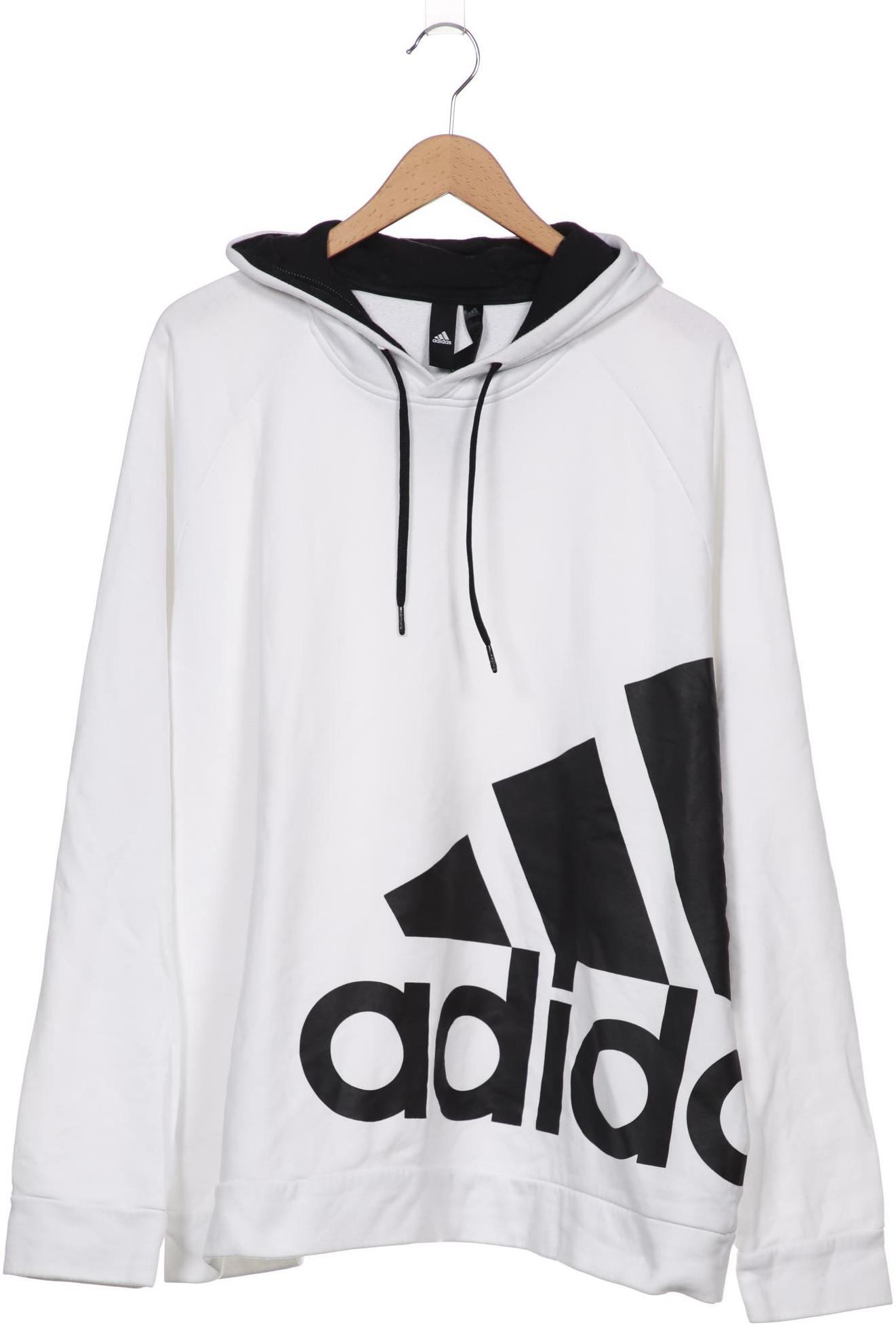 

adidas Herren Kapuzenpullover, weiß, Gr. 56