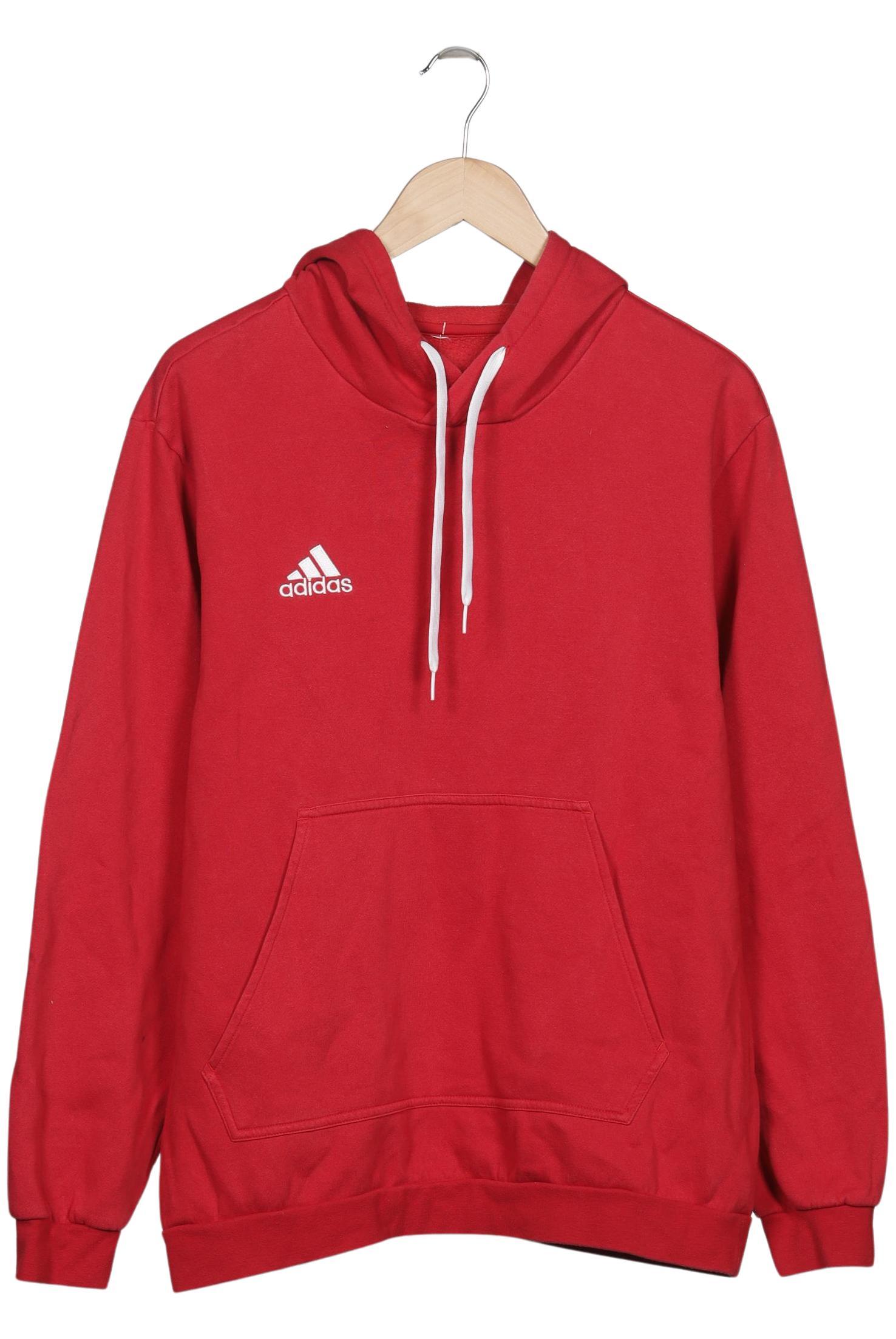 

adidas Herren Kapuzenpullover, rot, Gr. 56