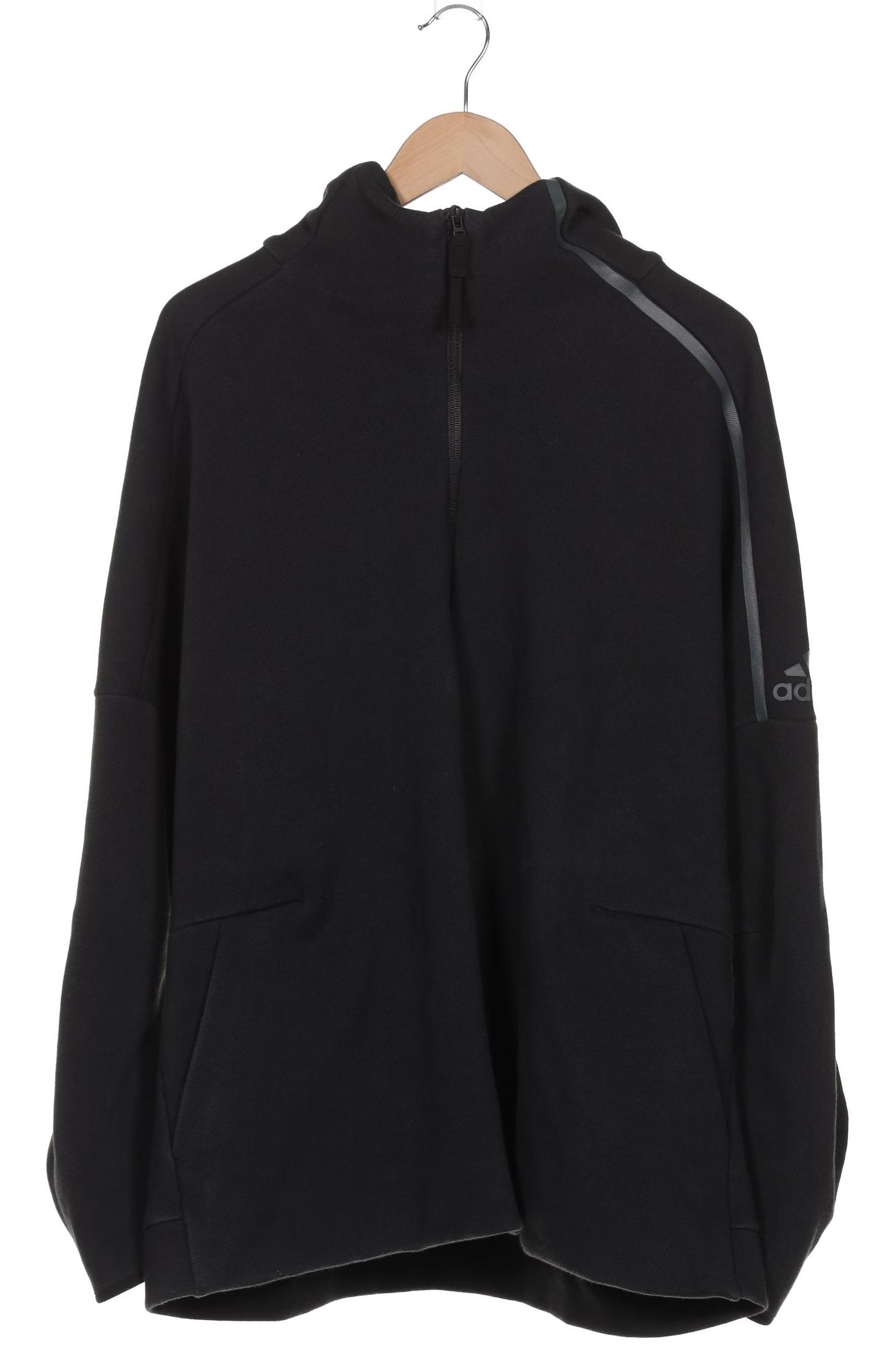 

adidas Herren Kapuzenpullover, schwarz, Gr. 62