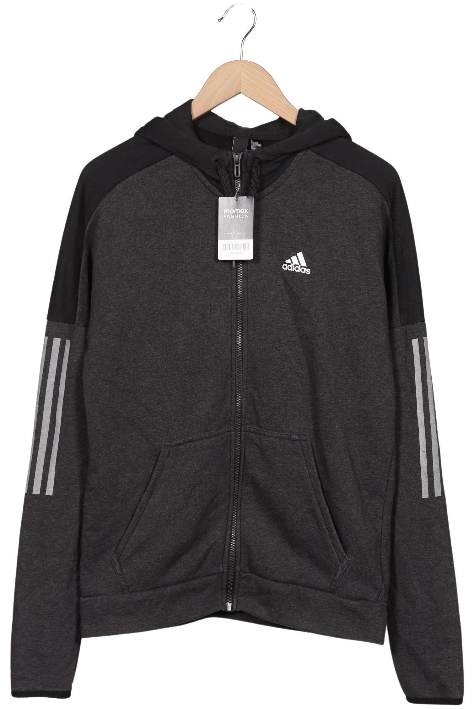 

adidas Herren Kapuzenpullover, grau, Gr. 48
