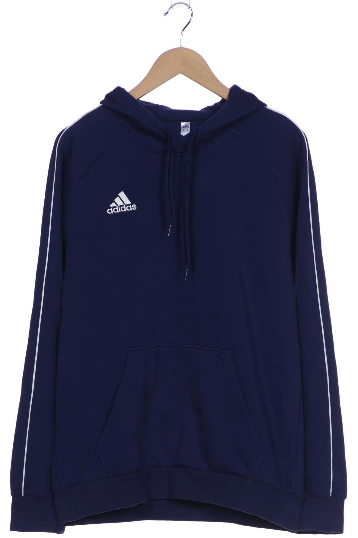 

adidas Herren Kapuzenpullover, blau, Gr. 48