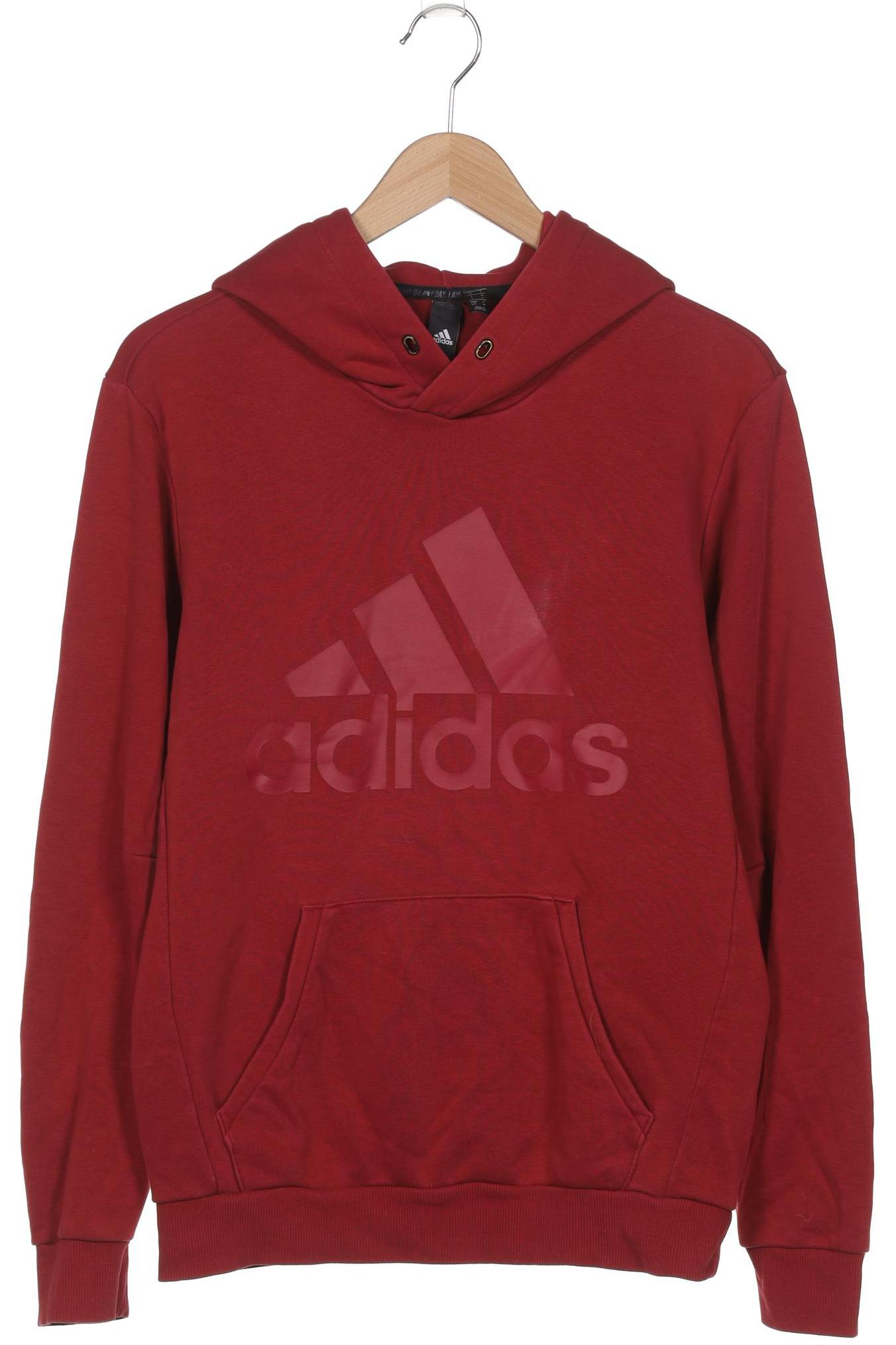 

adidas Herren Kapuzenpullover, bordeaux, Gr. 46