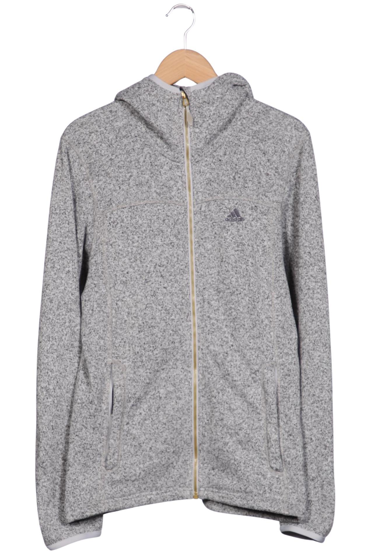 

adidas Herren Kapuzenpullover, grau, Gr. 48