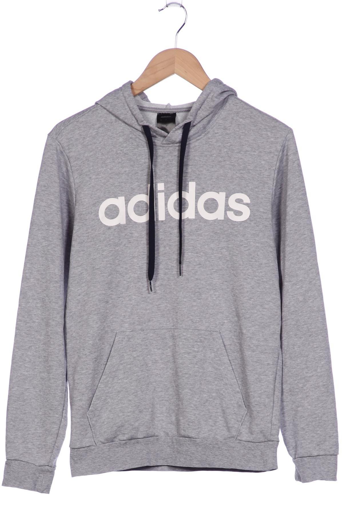 

adidas Herren Kapuzenpullover, grau, Gr. 46