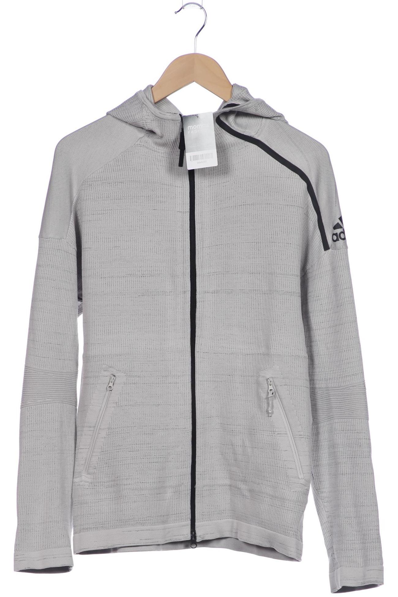 

adidas Herren Kapuzenpullover, grau, Gr. 52