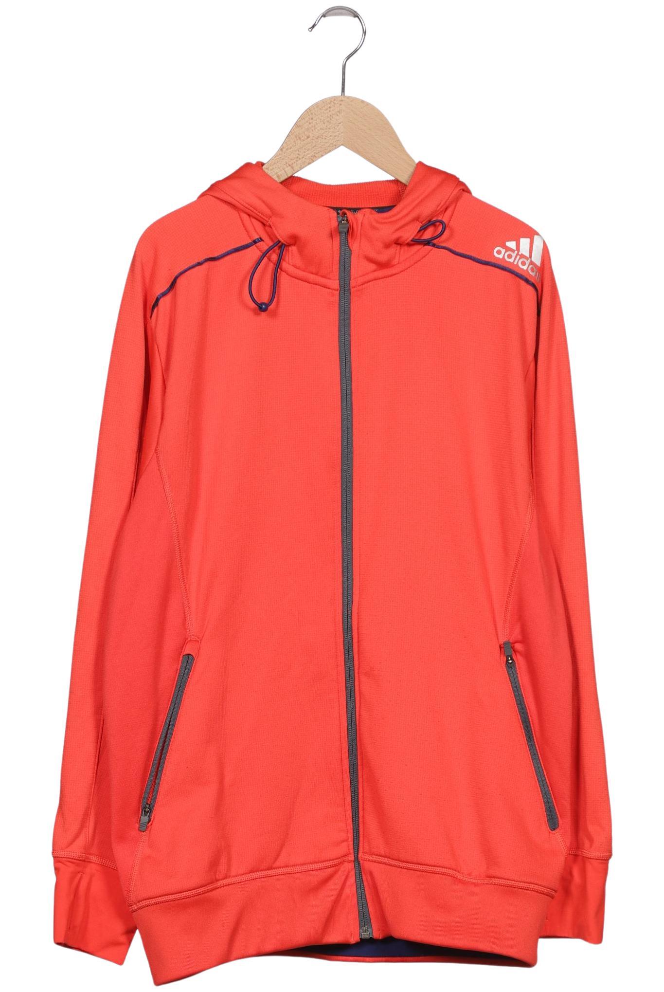 

adidas Herren Kapuzenpullover, rot, Gr. 46