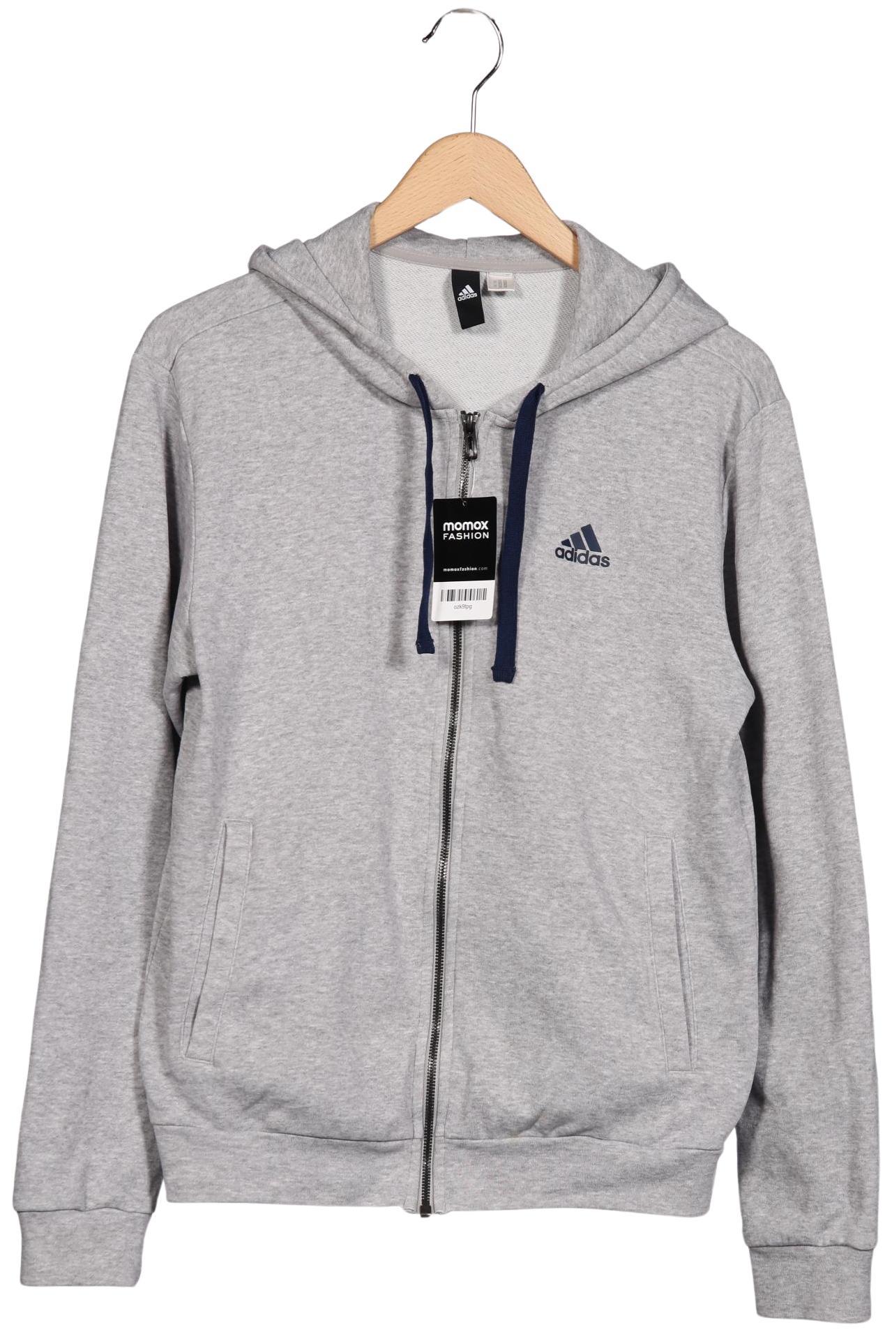 

adidas Herren Kapuzenpullover, grau, Gr. 48