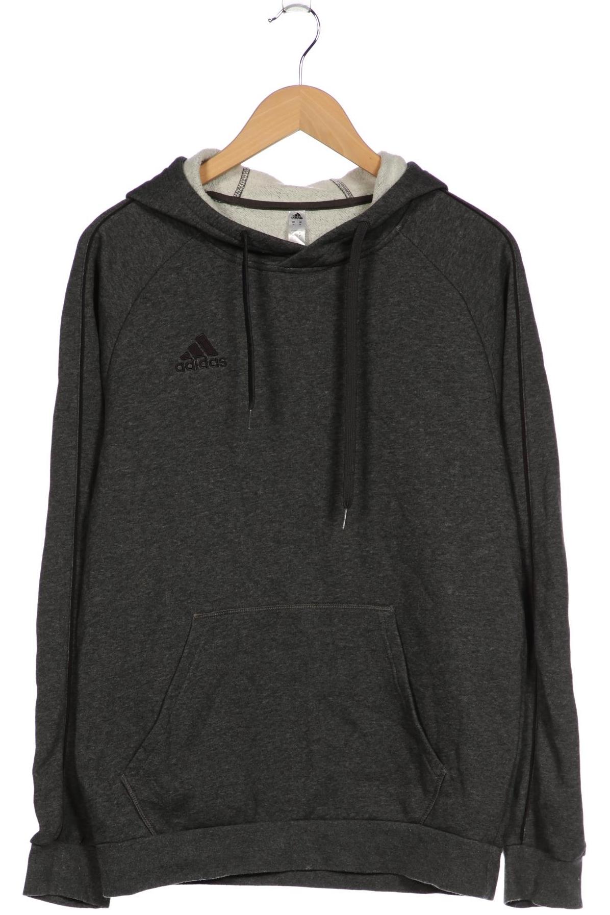 

adidas Herren Kapuzenpullover, grau, Gr. 48
