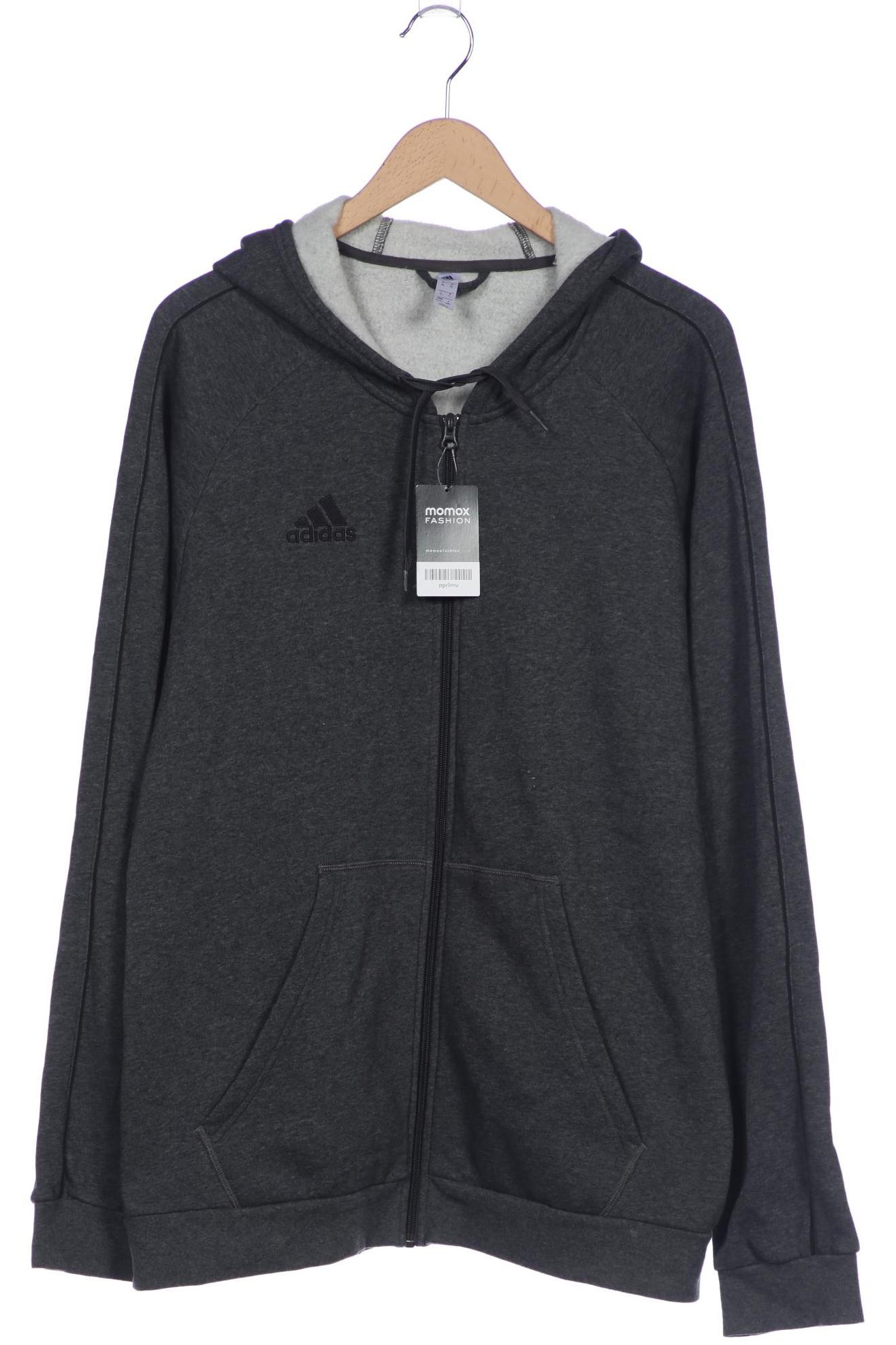 

adidas Herren Kapuzenpullover, grau, Gr. 54