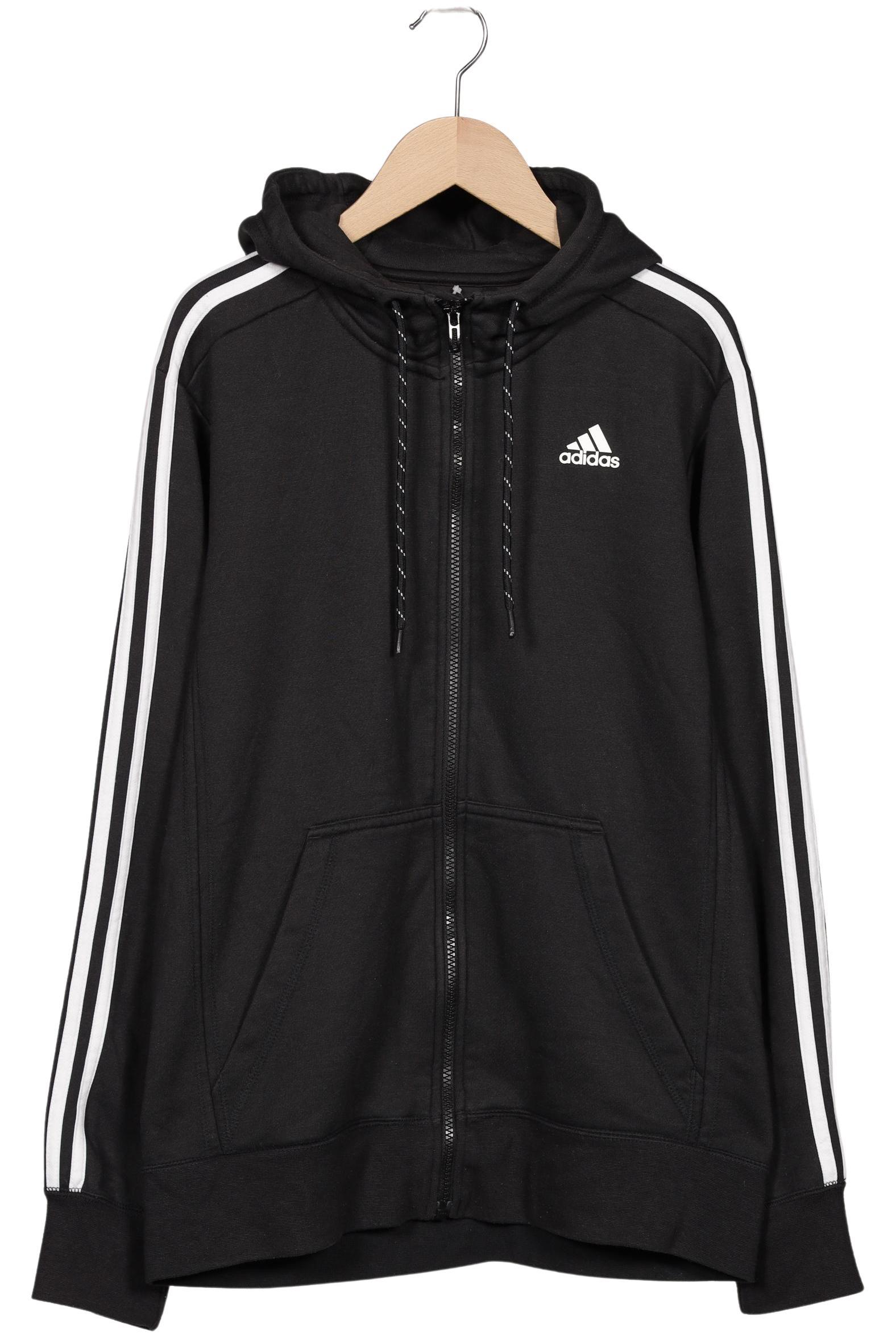 

adidas Herren Kapuzenpullover, schwarz, Gr. 48