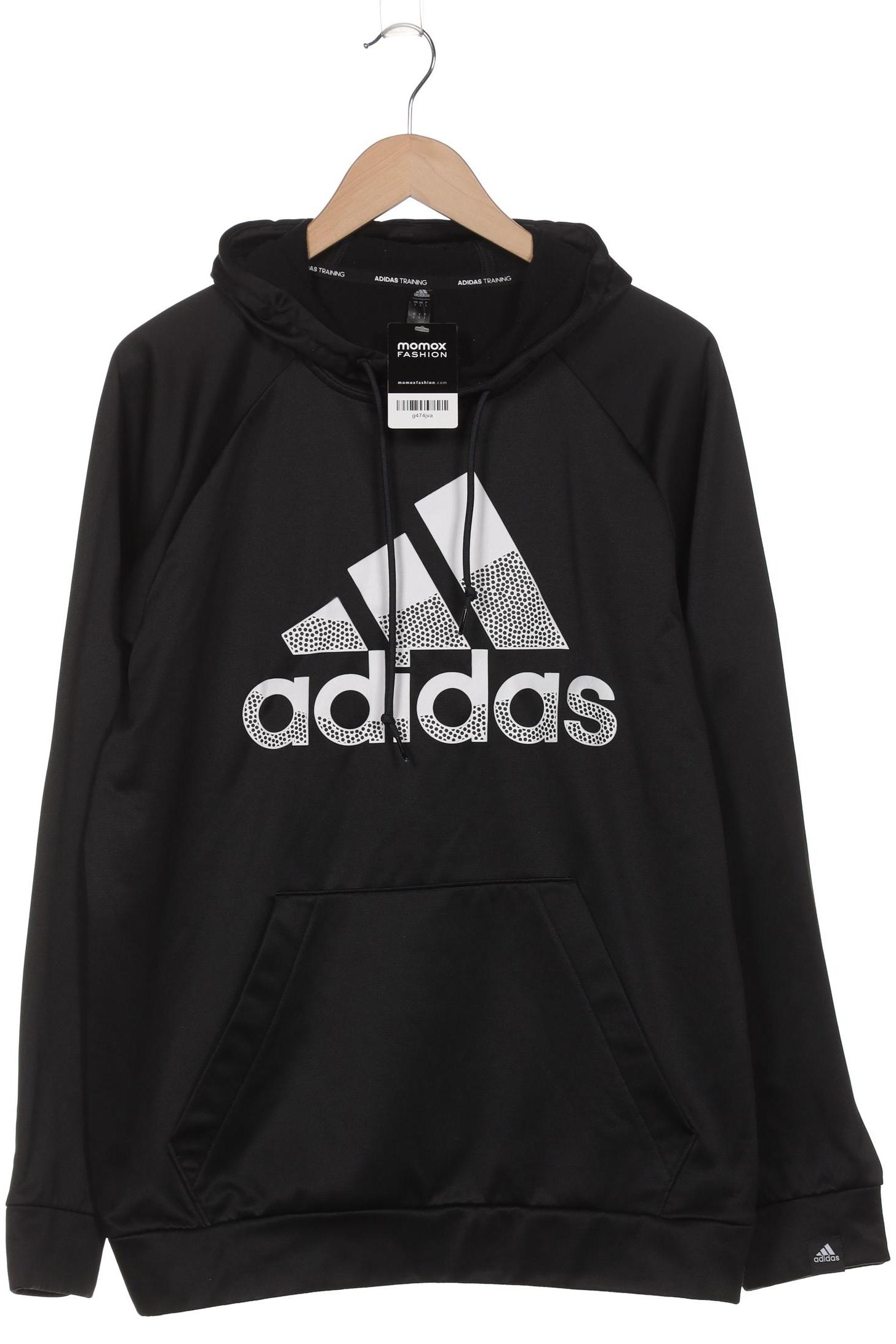 

adidas Herren Kapuzenpullover, schwarz, Gr. 52