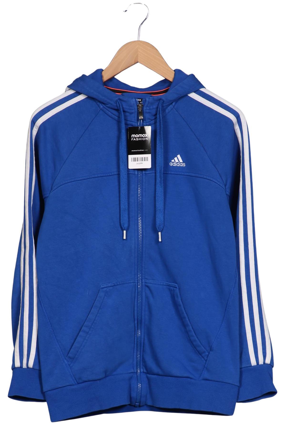 

adidas Herren Kapuzenpullover, blau, Gr. 46