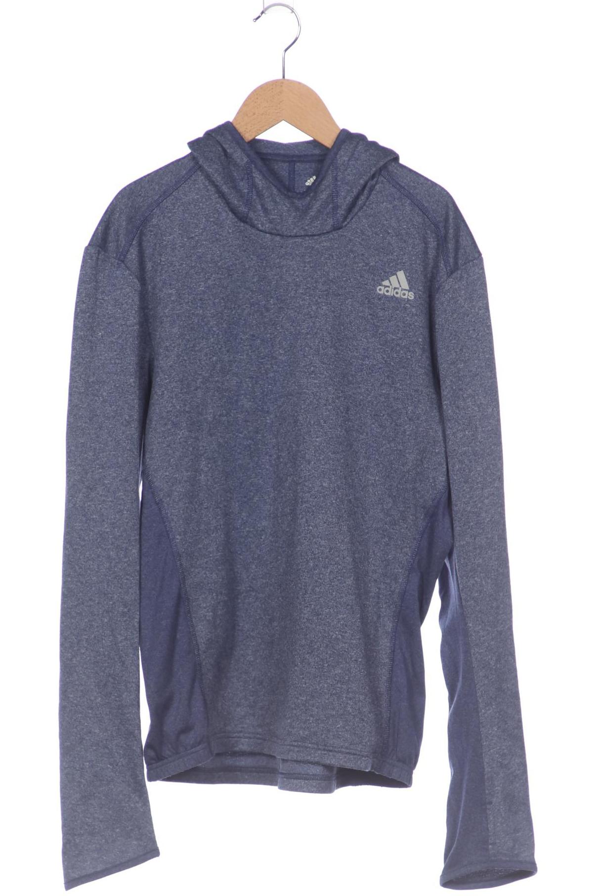 

adidas Herren Kapuzenpullover, blau, Gr. 48