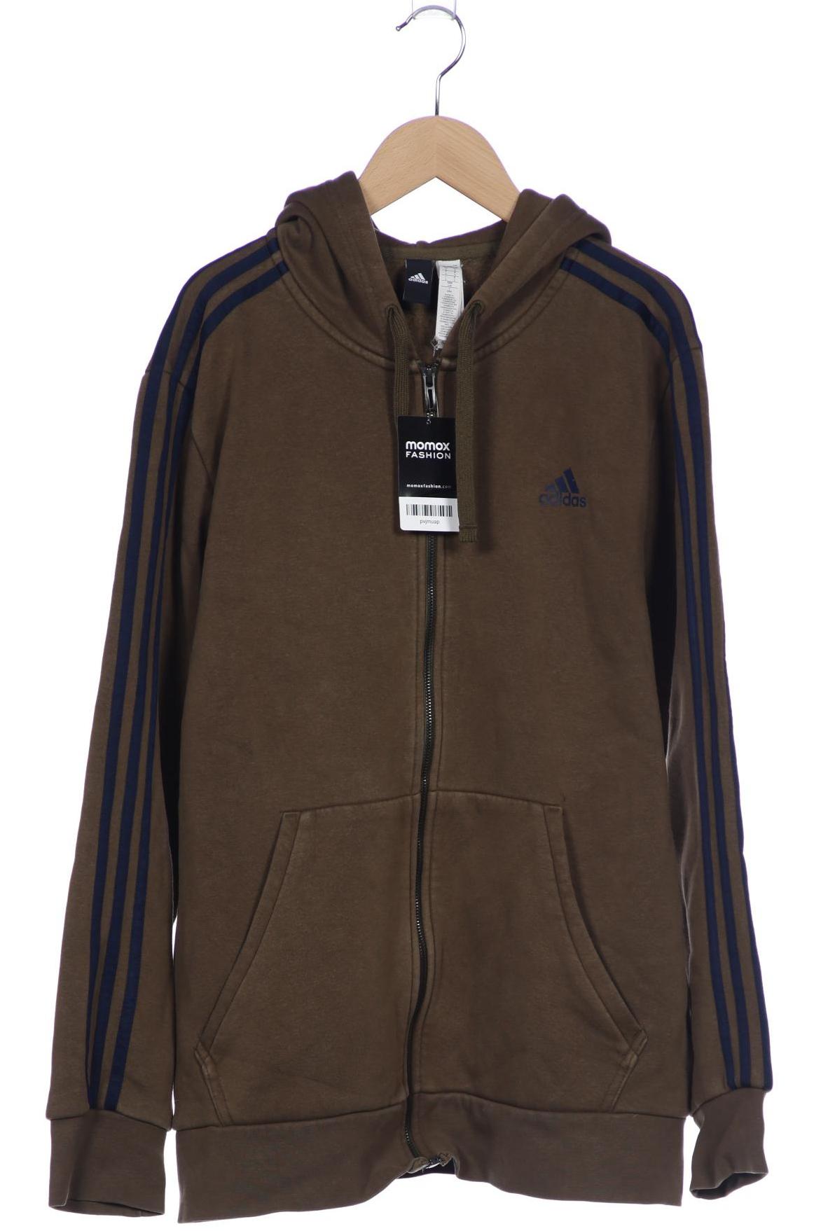 

adidas Herren Kapuzenpullover, grün, Gr. 52