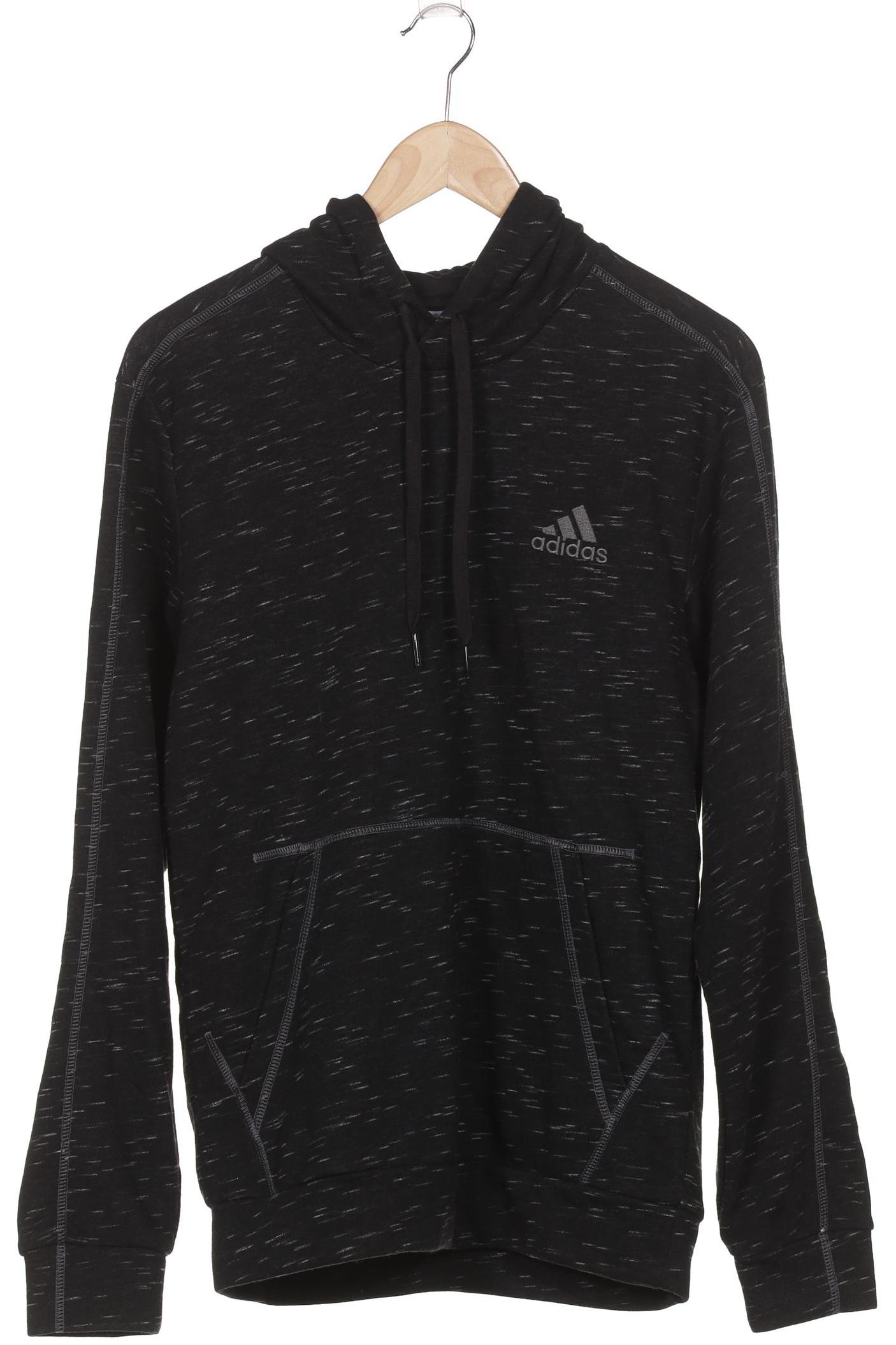 

adidas Herren Kapuzenpullover, schwarz, Gr. 46