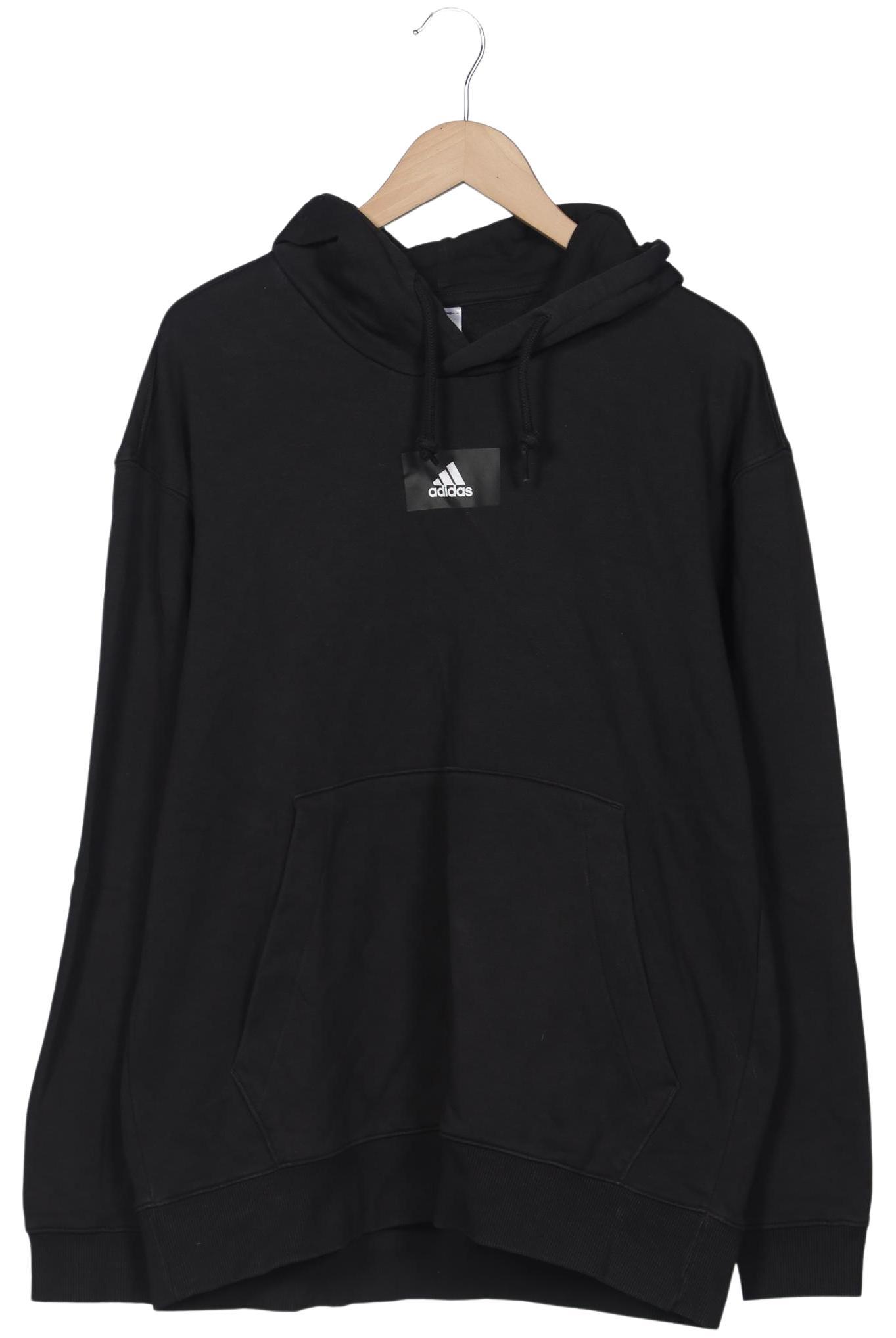 

adidas Herren Kapuzenpullover, schwarz, Gr. 52