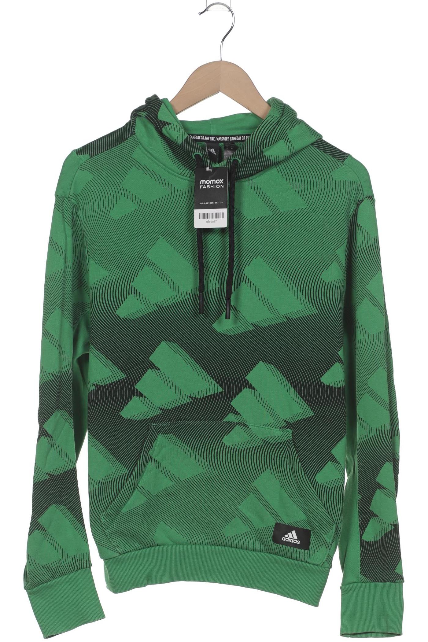 

adidas Herren Kapuzenpullover, grün, Gr. 48