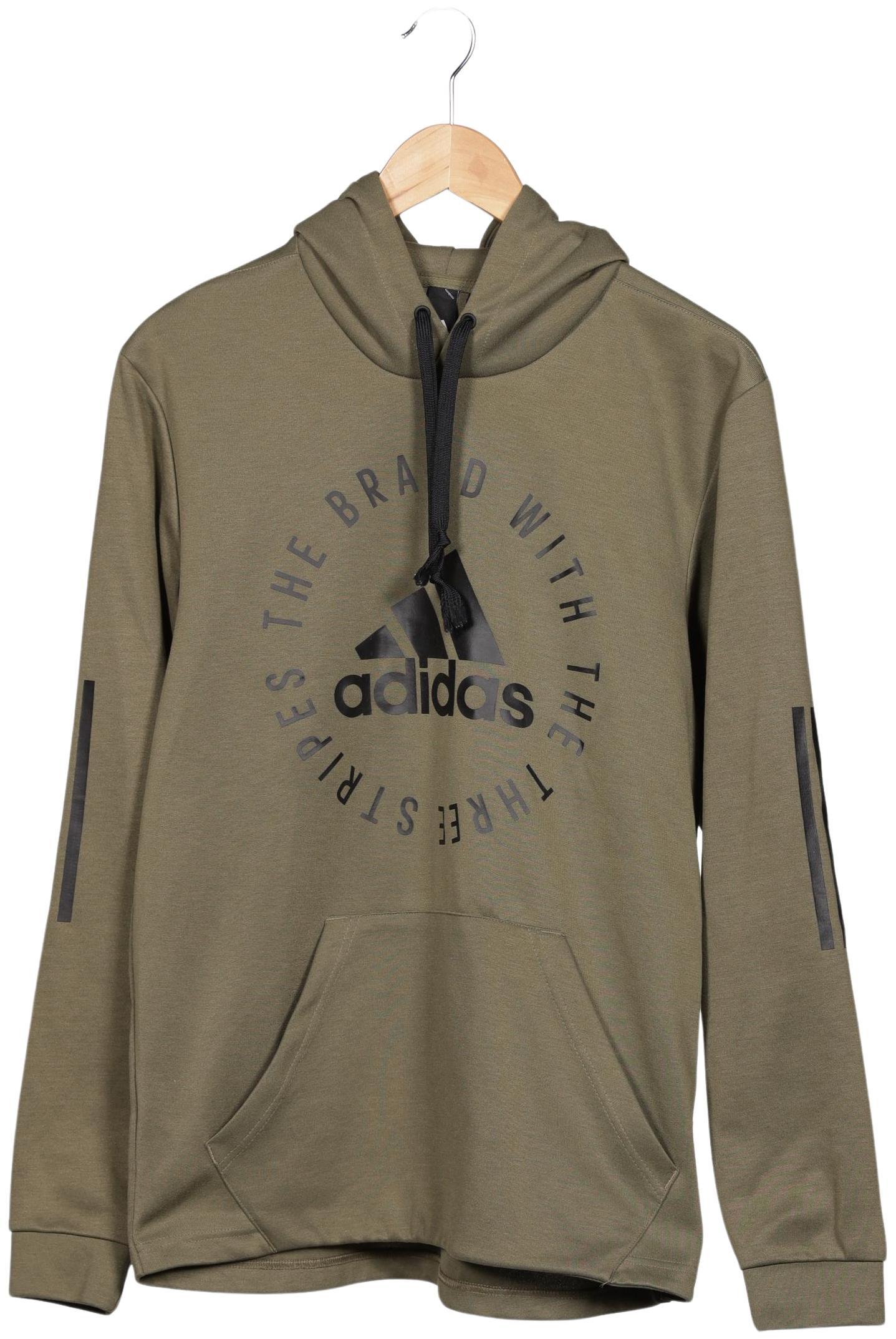 

adidas Herren Kapuzenpullover, grün, Gr. 48