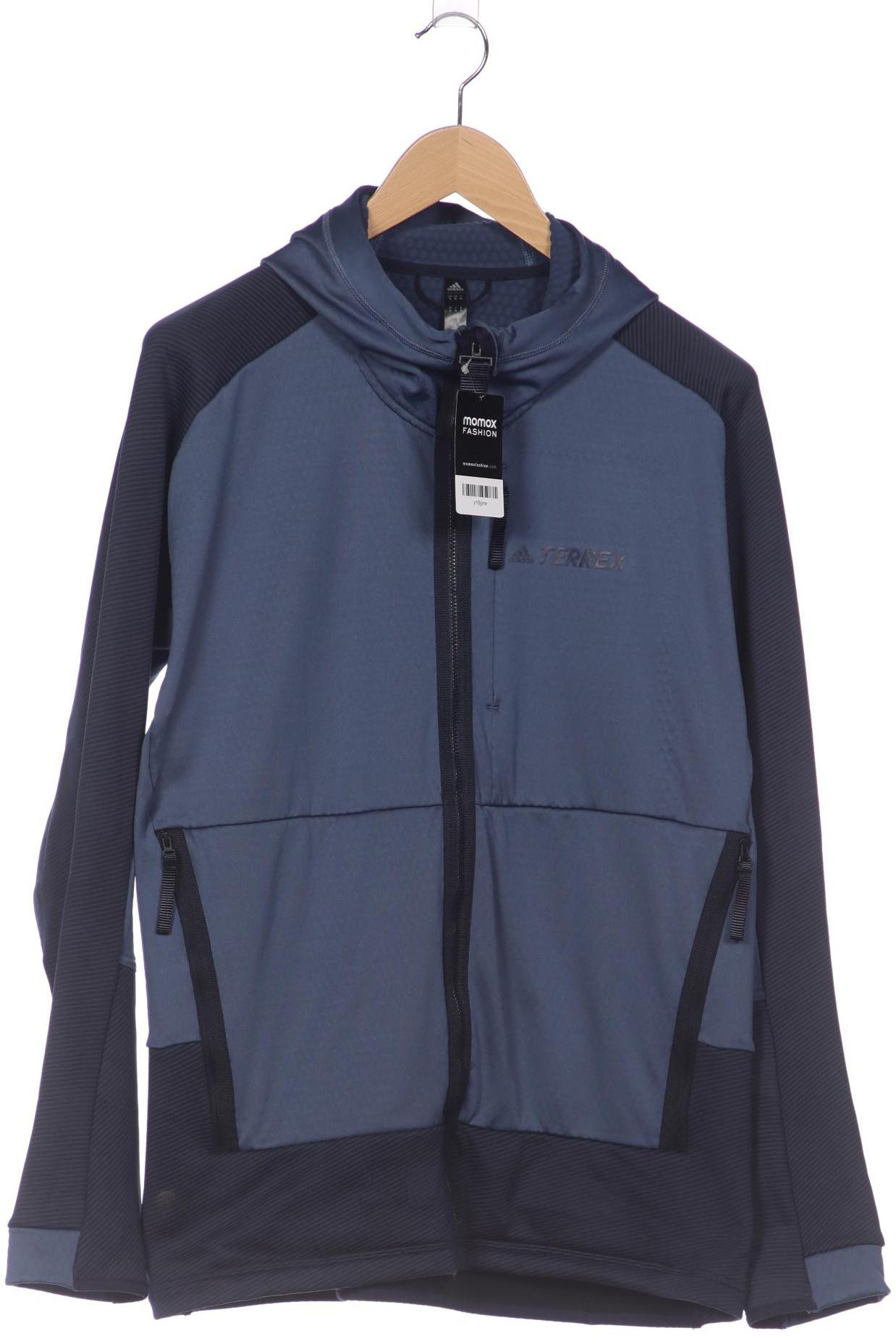 

adidas Herren Kapuzenpullover, blau, Gr. 54