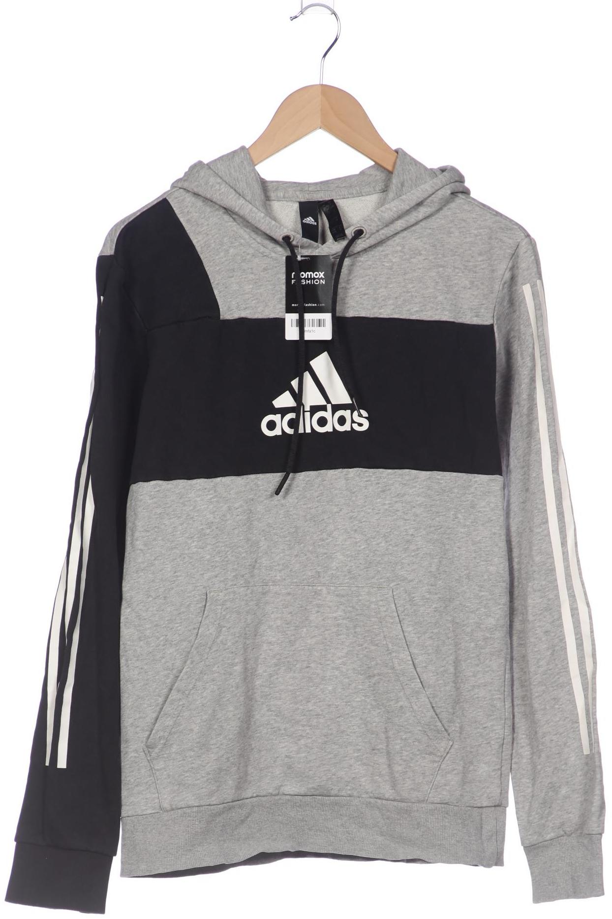 

adidas Herren Kapuzenpullover, grau, Gr. 48