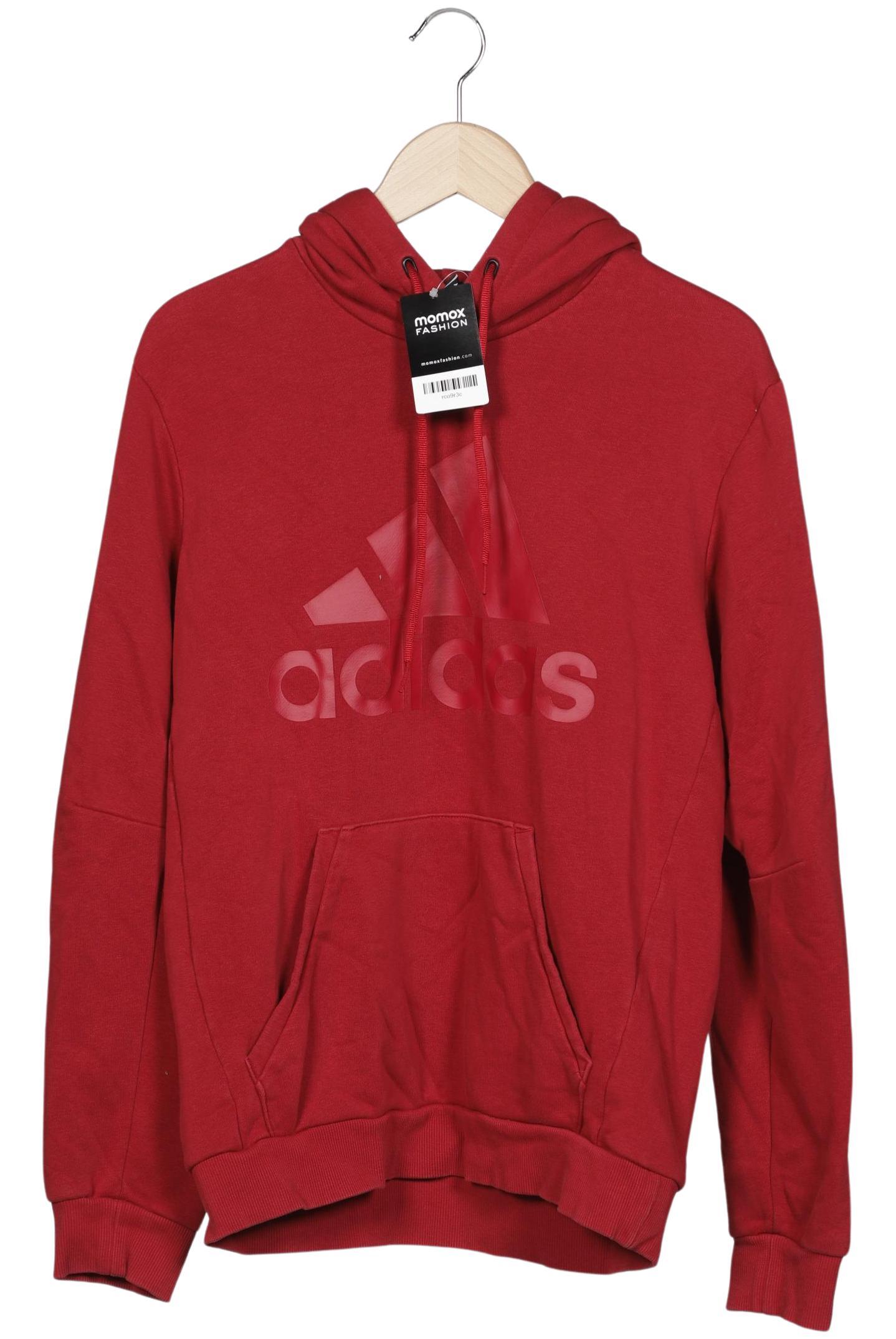 

adidas Herren Kapuzenpullover, rot, Gr. 48