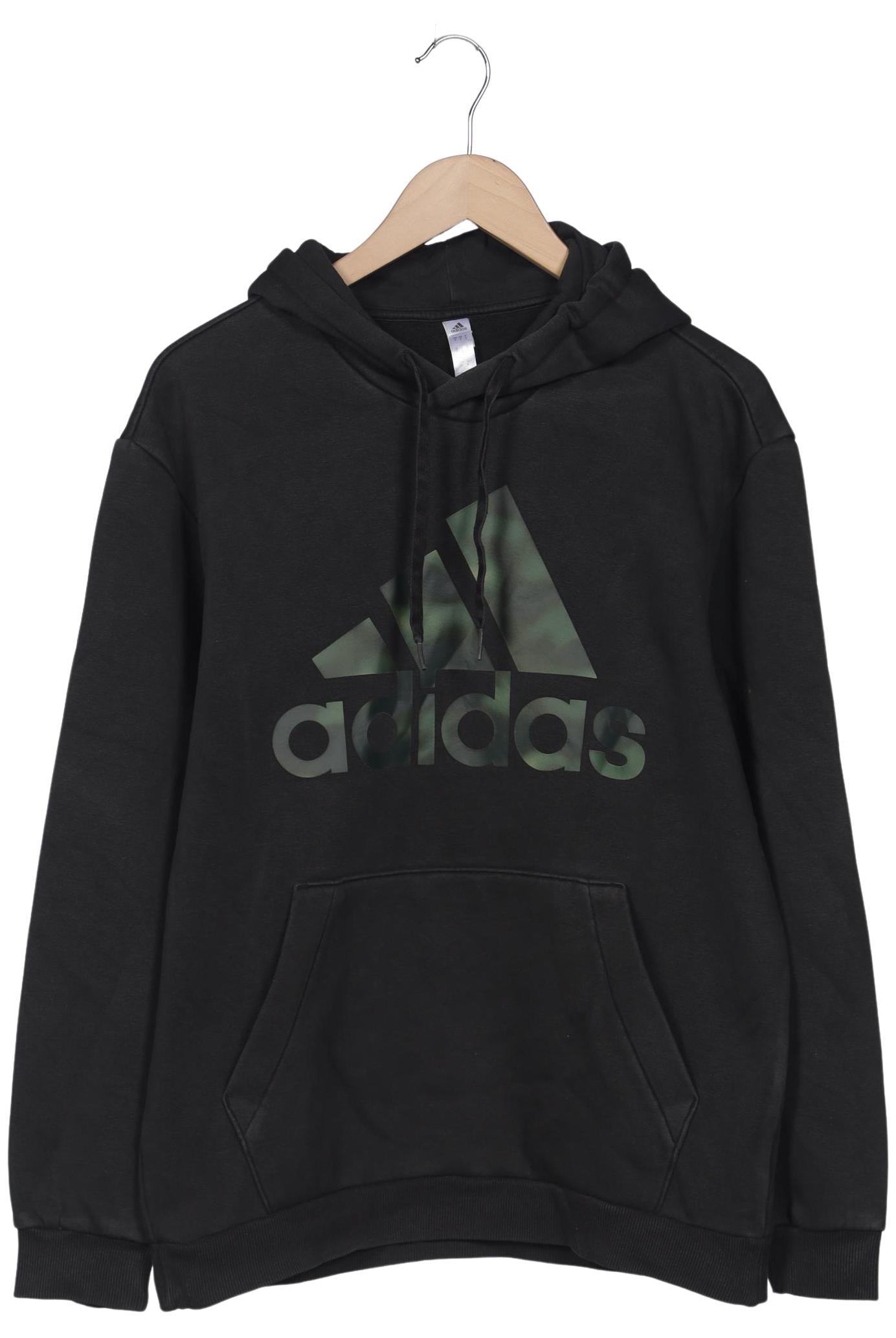 

adidas Herren Kapuzenpullover, schwarz, Gr. 46