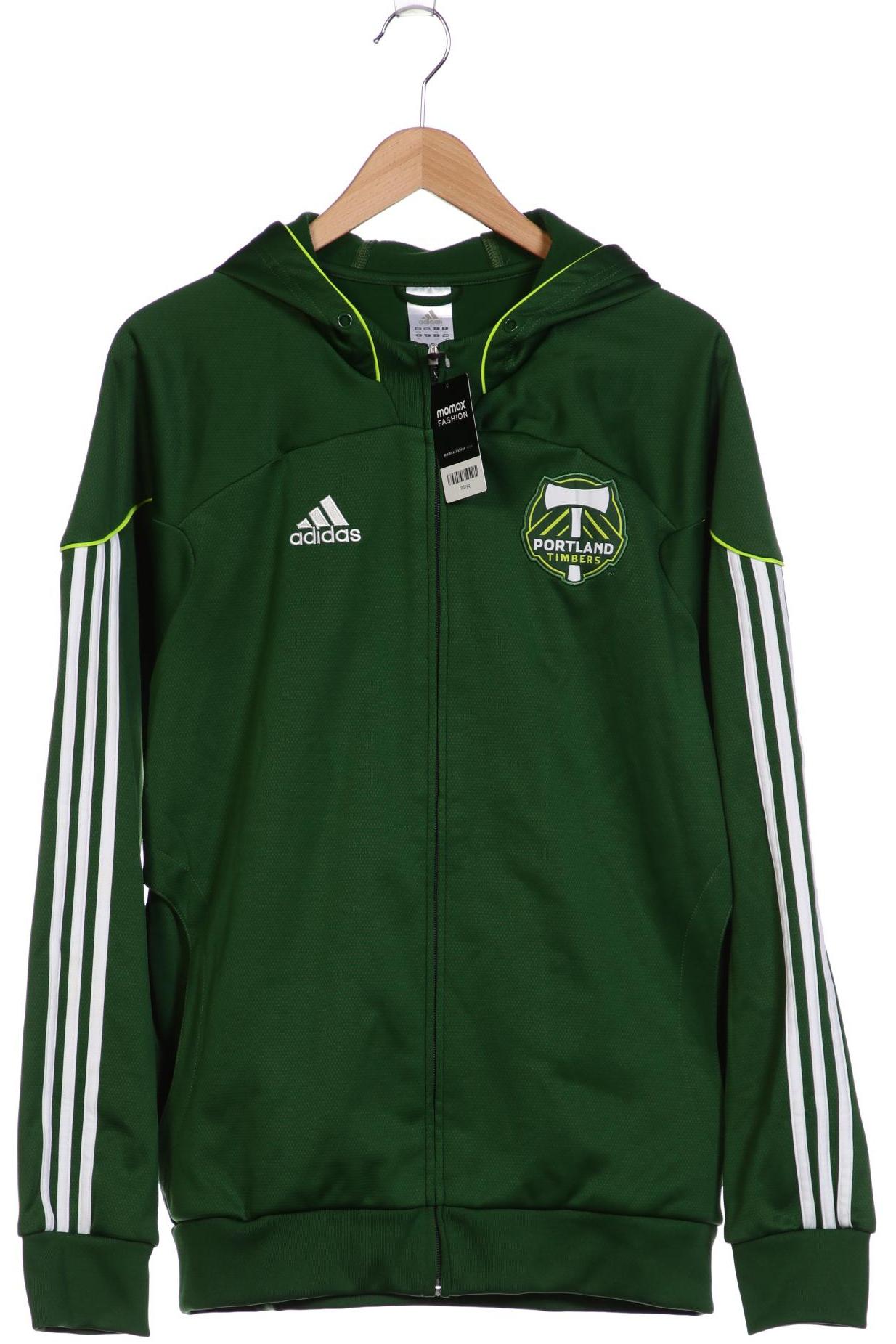 

adidas Herren Kapuzenpullover, grün, Gr. 54
